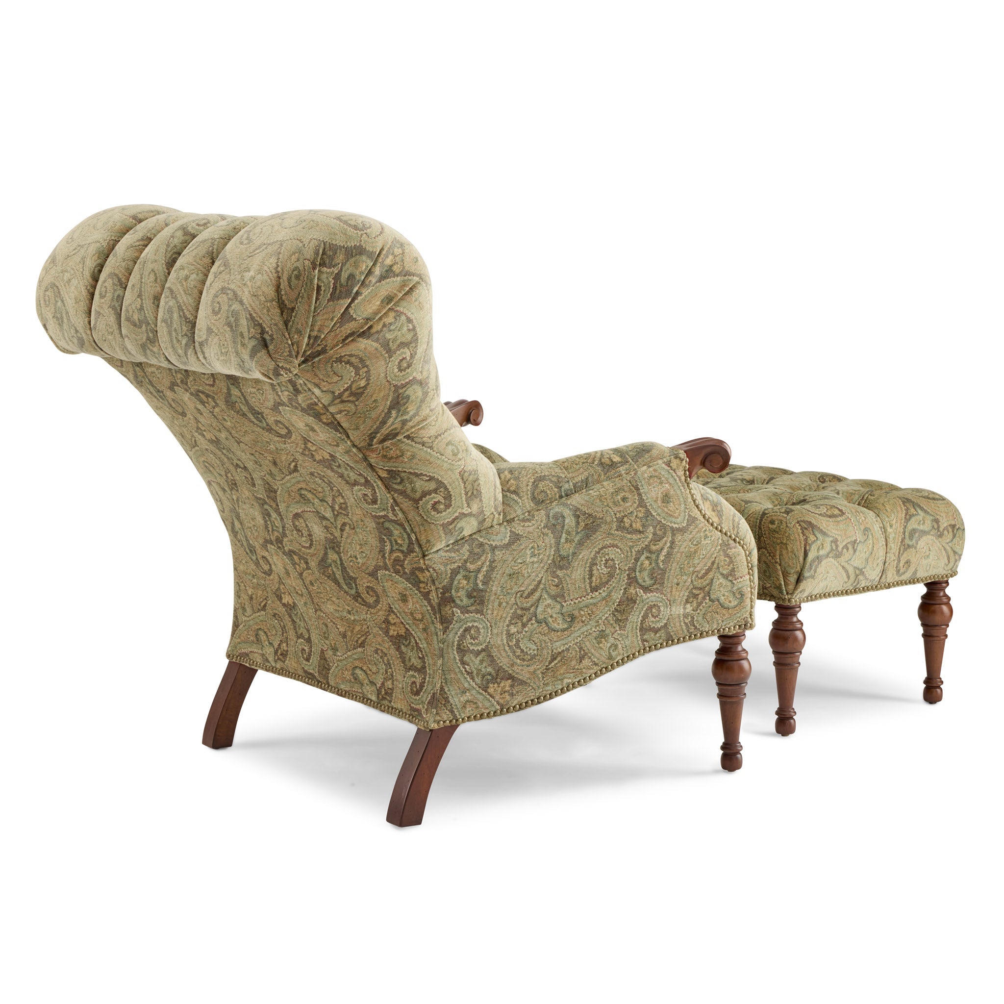 Leopold's Chair & Ottoman Set - Stickley Furniture | Mattress