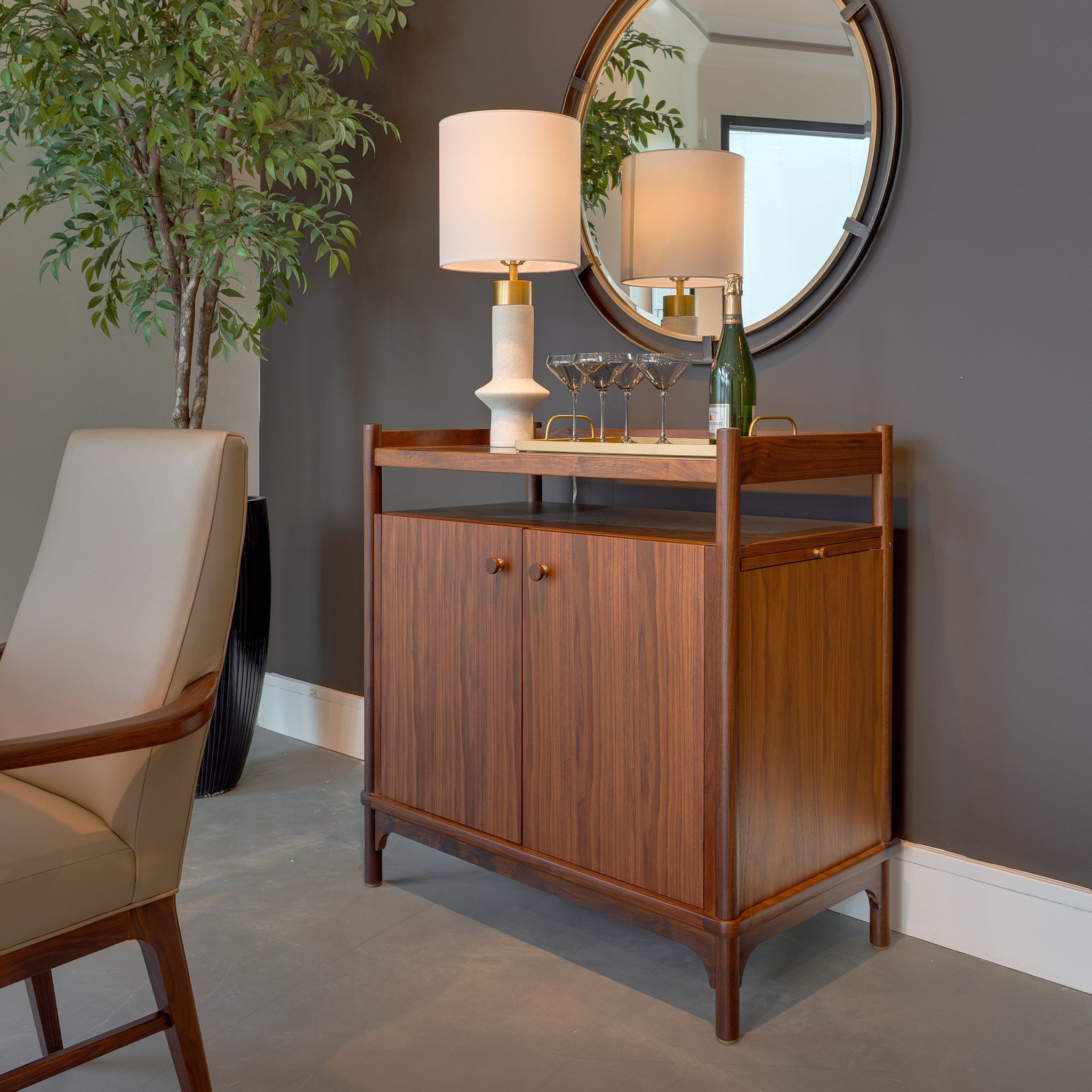 Walnut Grove Small Server - Stickley Furniture | Mattress