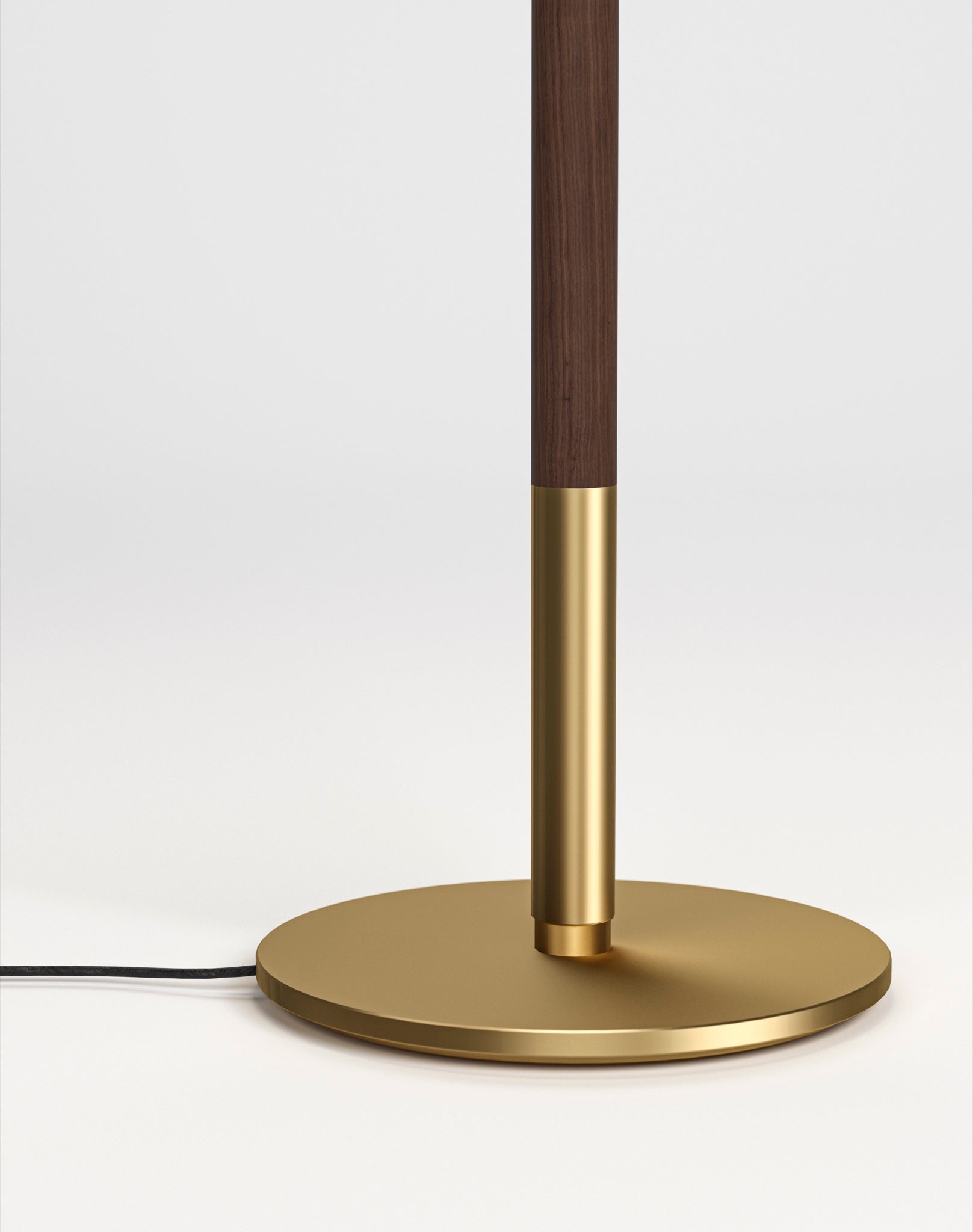 Stickley Walnut Grove Stem Floor Lamp — Walnut Grove Stem Floor Lamp Base Detail