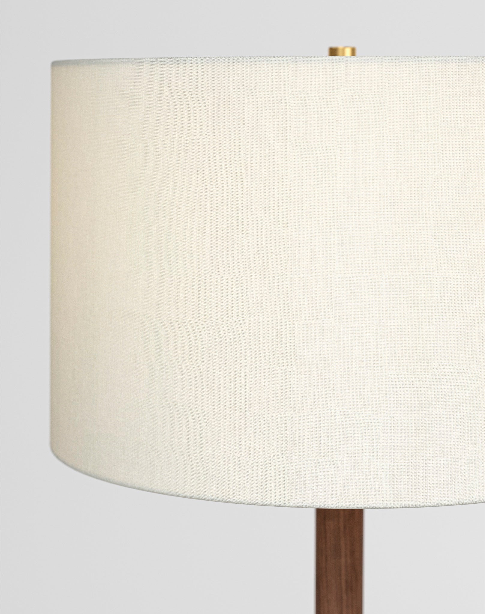 Stickley Walnut Grove Stem Floor Lamp — Walnut Grove Stem Floor Lamp Shade Detail