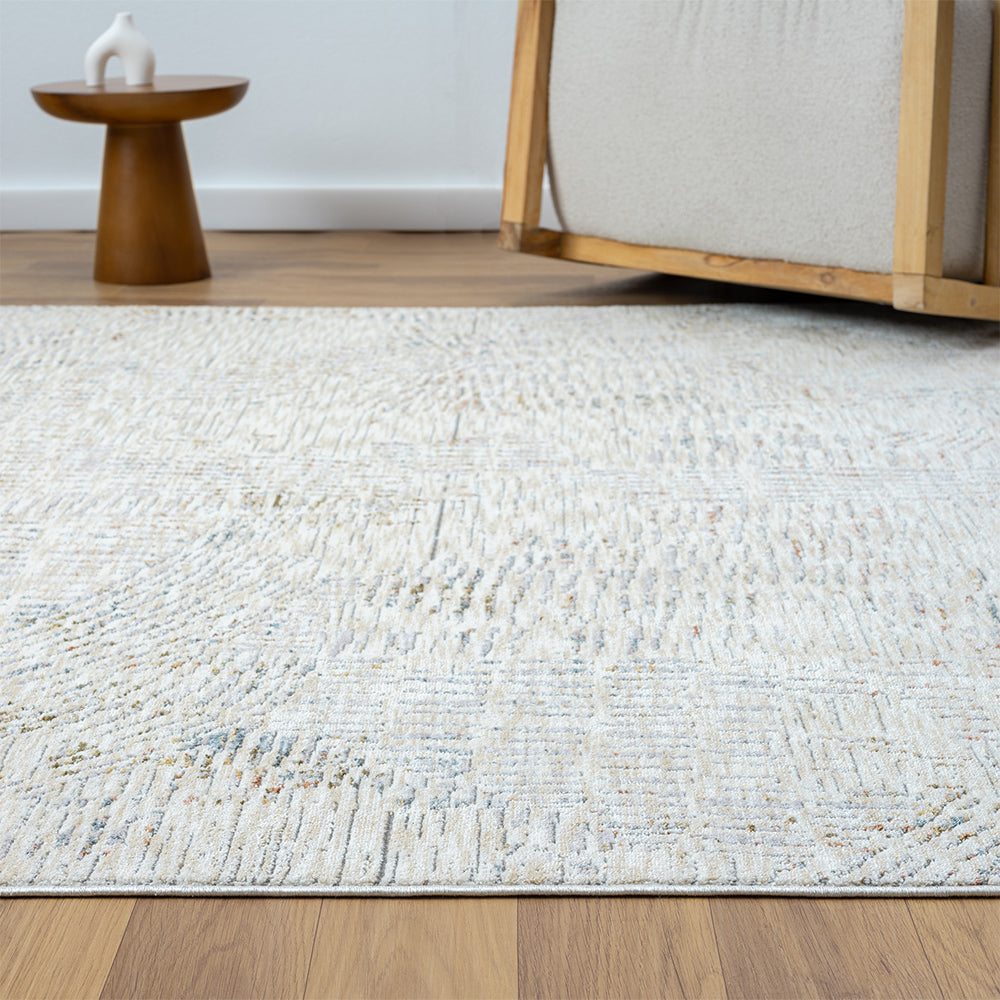 LR Home Allure Rug — Gray / Multi