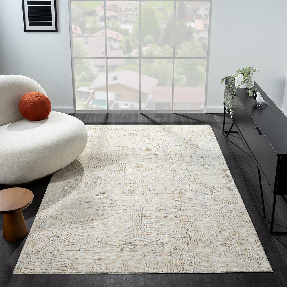LR Home Allure Rug — Gray / Multi