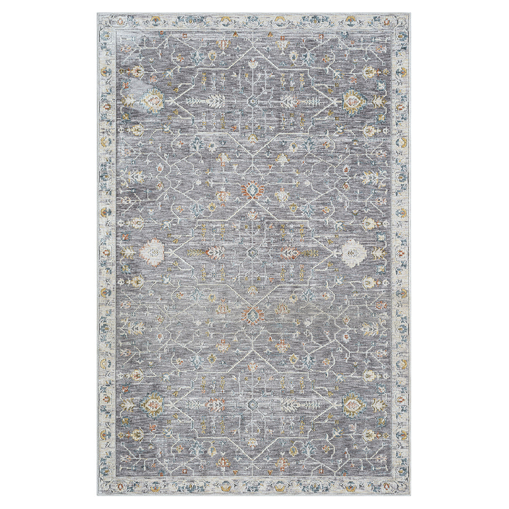 LR Home Allure Rug — Gray / Multi