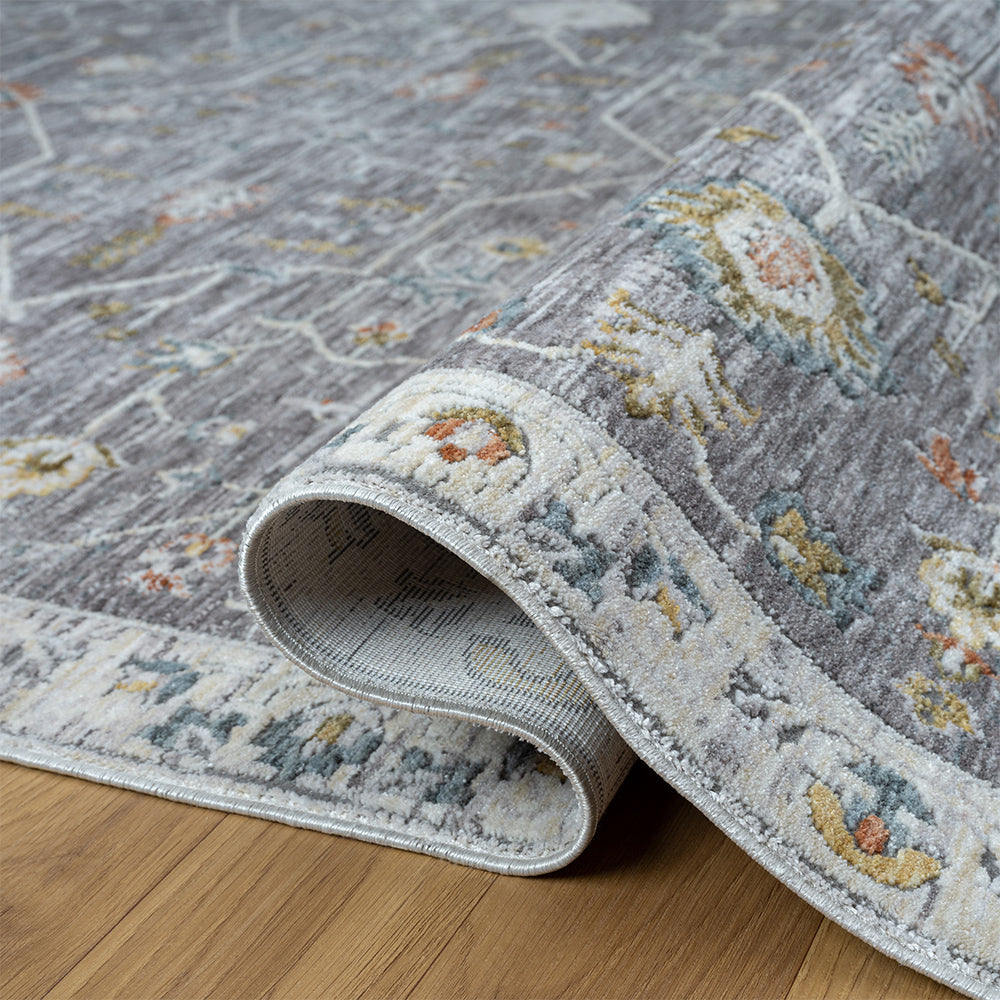LR Home Allure Rug — Gray / Multi