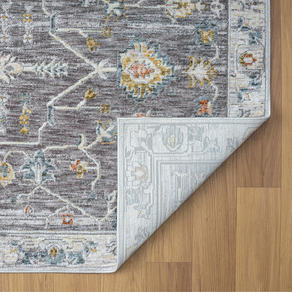 LR Home Allure Rug — Gray / Multi