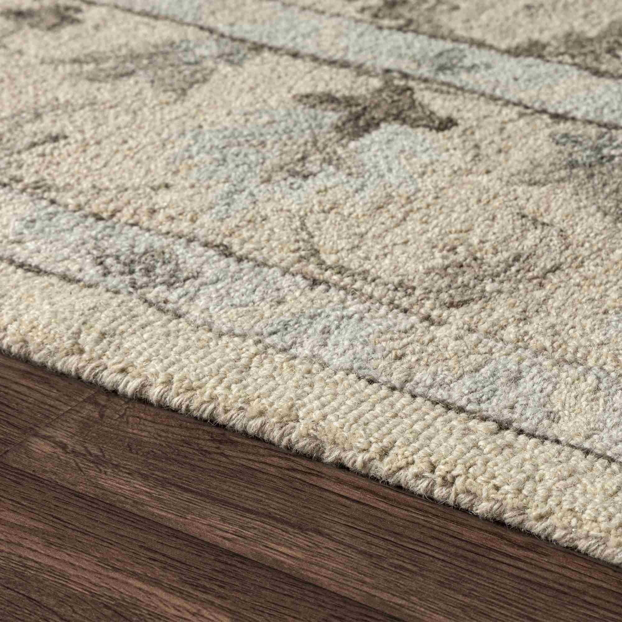 LR Home Allure Rug — Cream / Beige