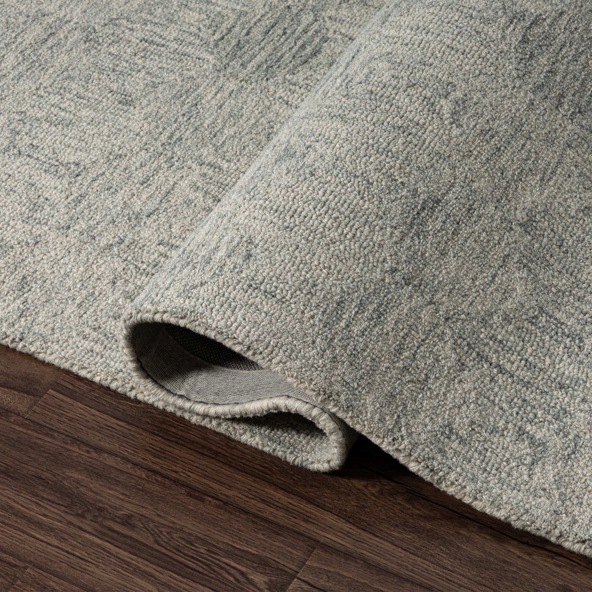 LR Home Aurora Rug — Silver