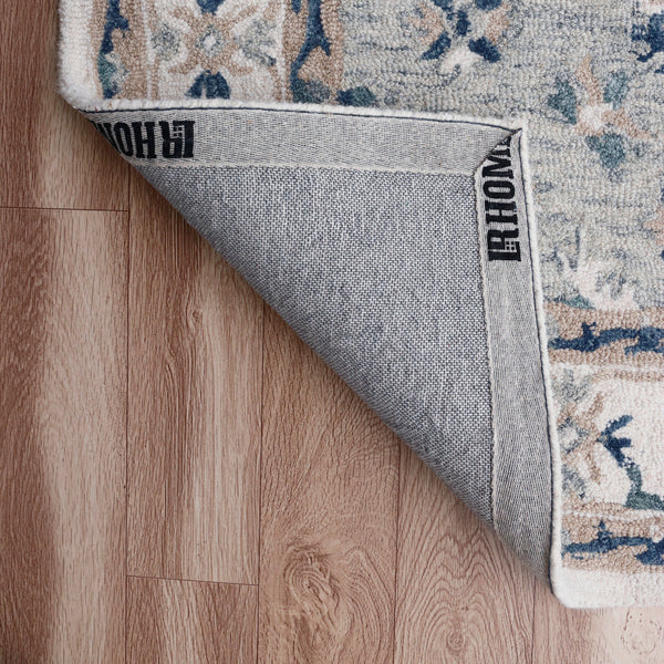 LR Home Babylon Rug — Gray