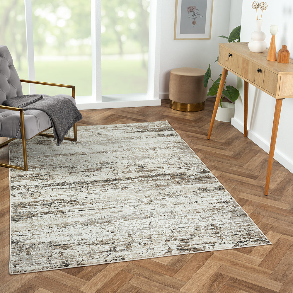 LR Home Brisbane Rug — Dark Gray