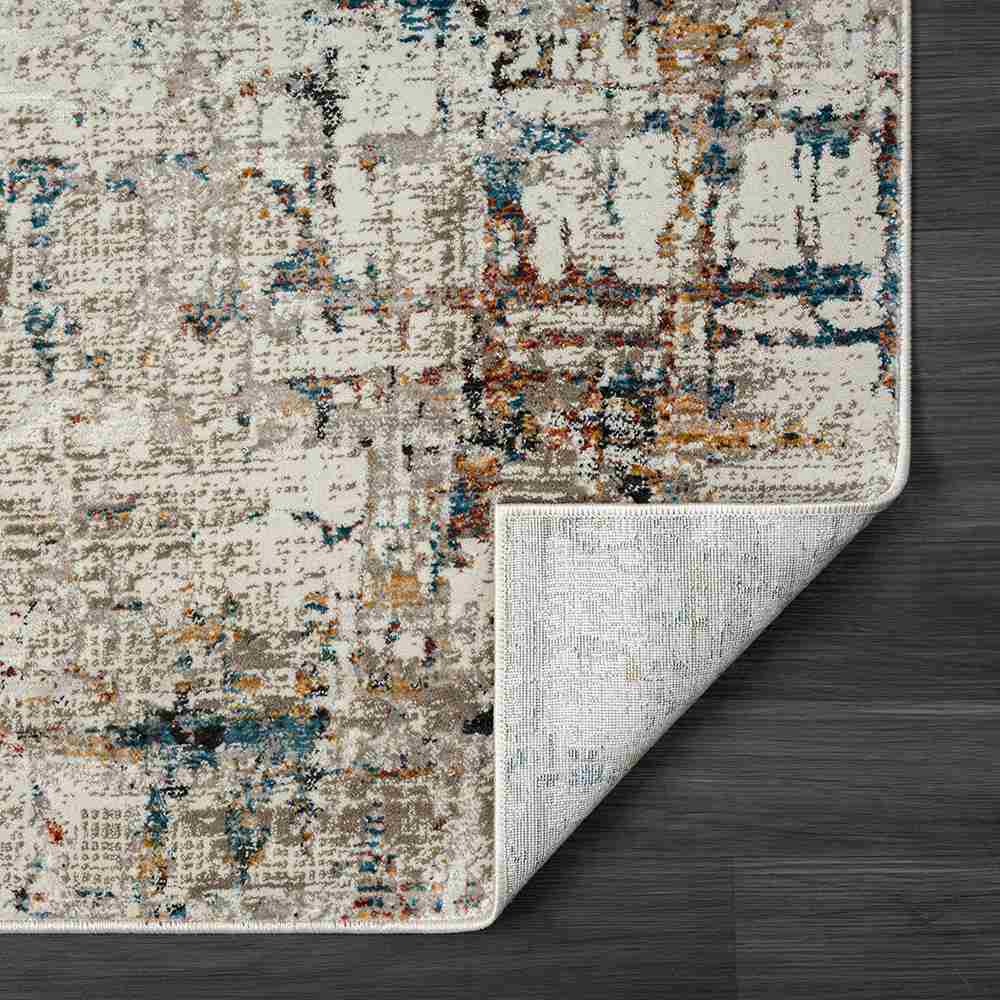 LR Home Brisbane Rug — Gray / Multi