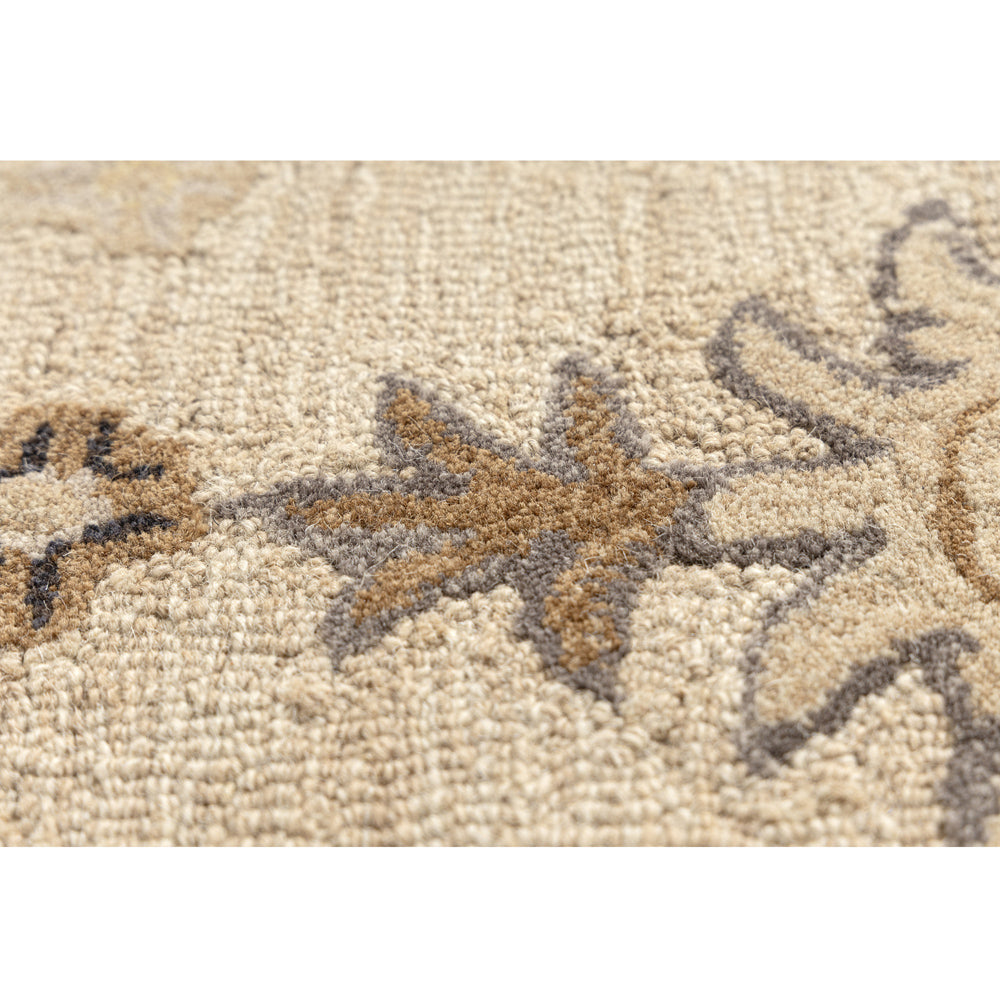 LR Home Brisbane Rug — Cream / Charcoal