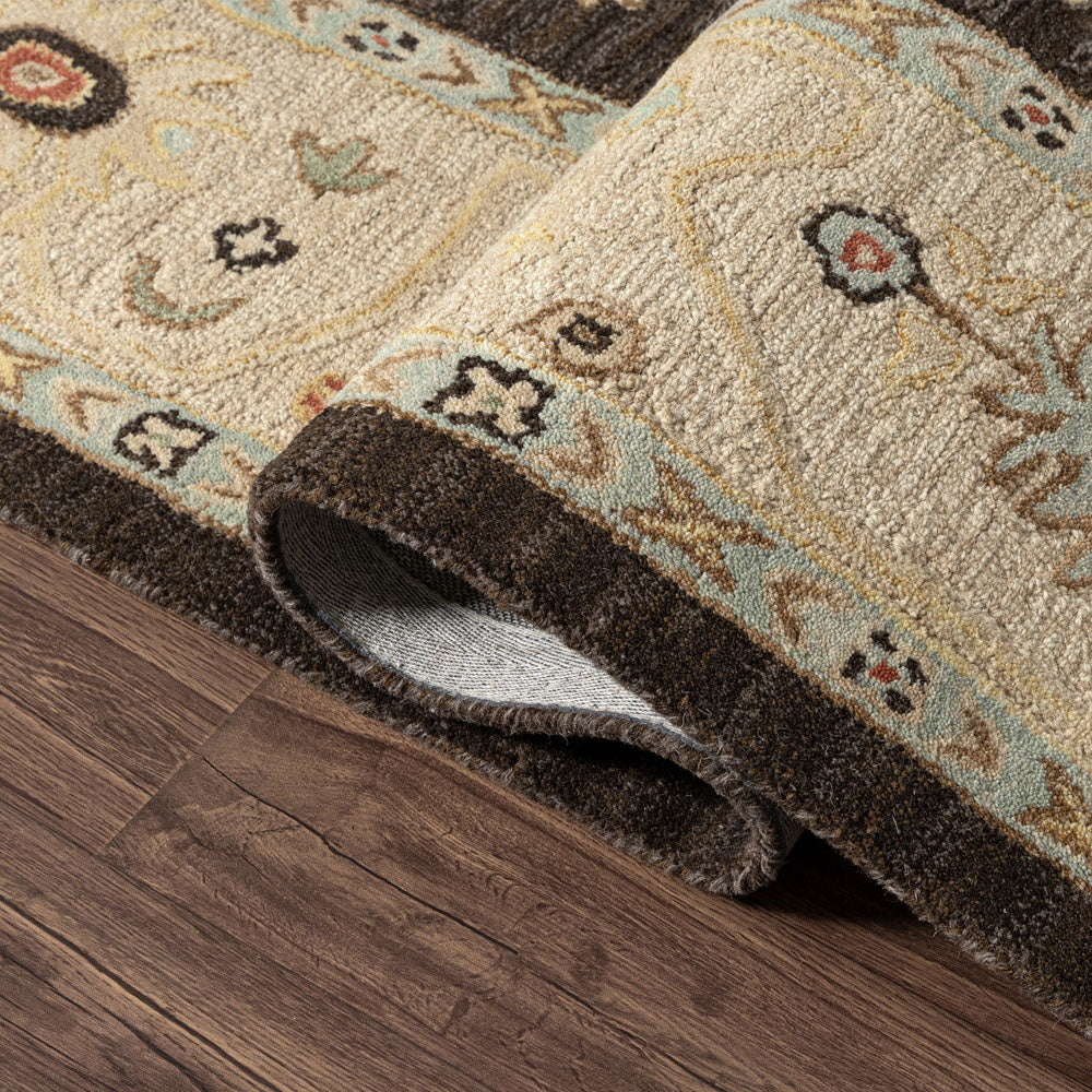 LR Home Caitlin Rug — Brown / Beige