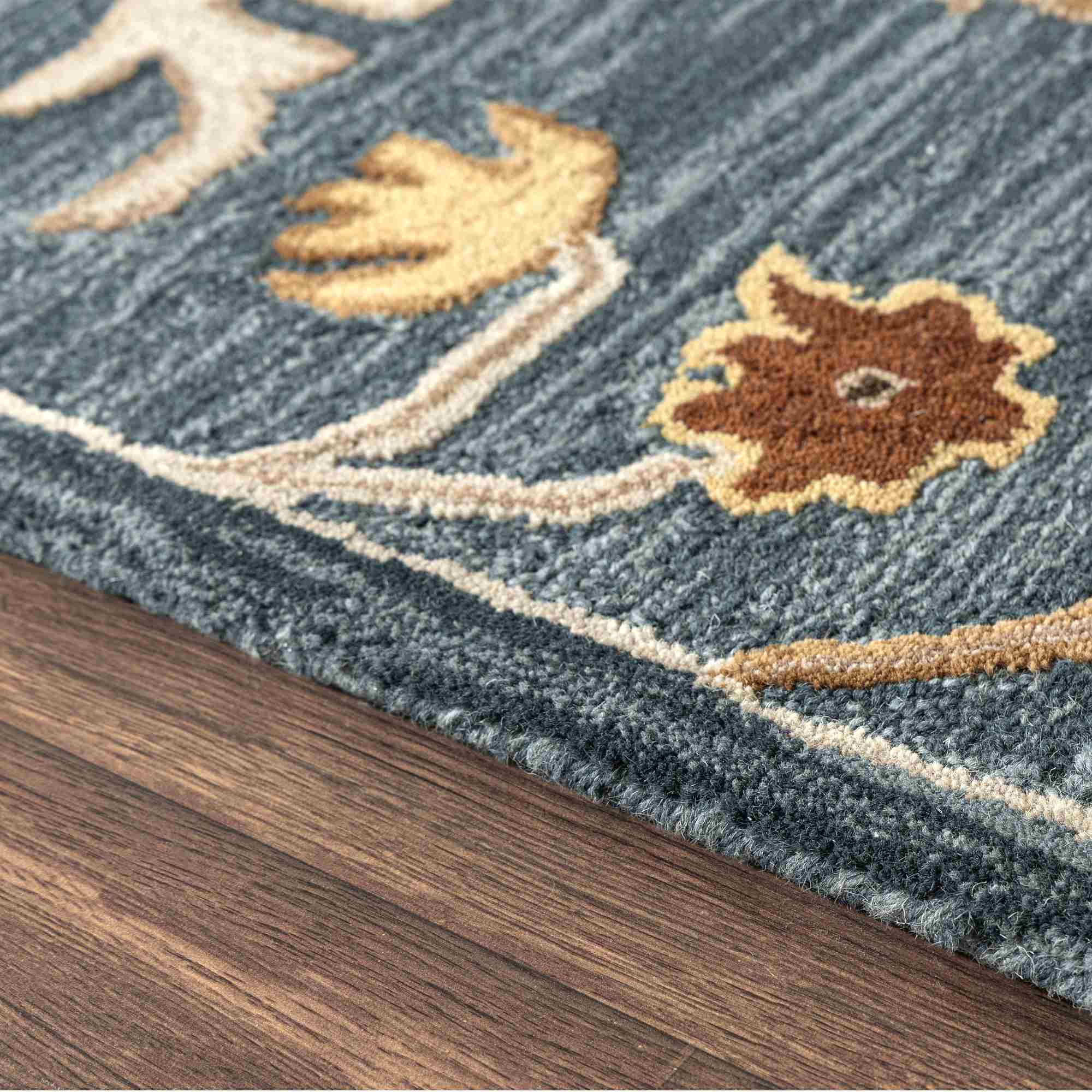 LR Home Caitlin Rug — Blue / Multi
