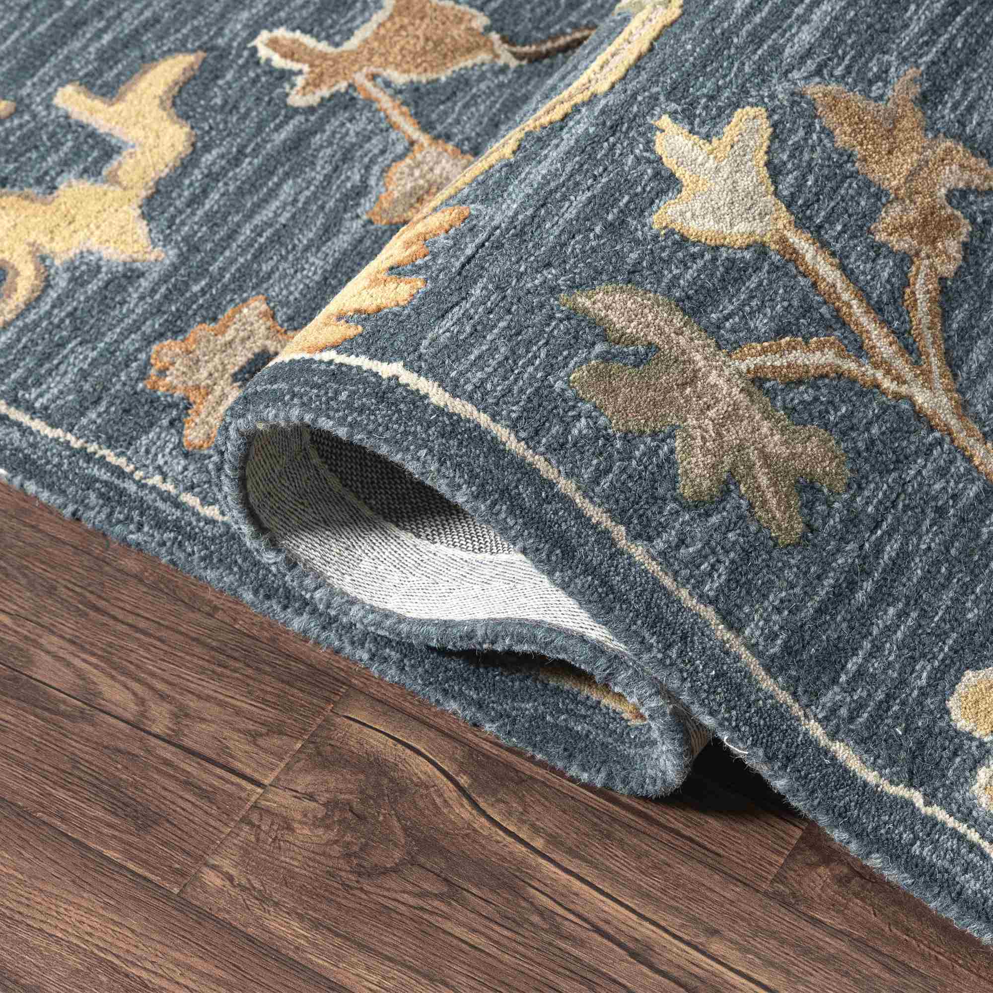 LR Home Caitlin Rug — Blue / Multi