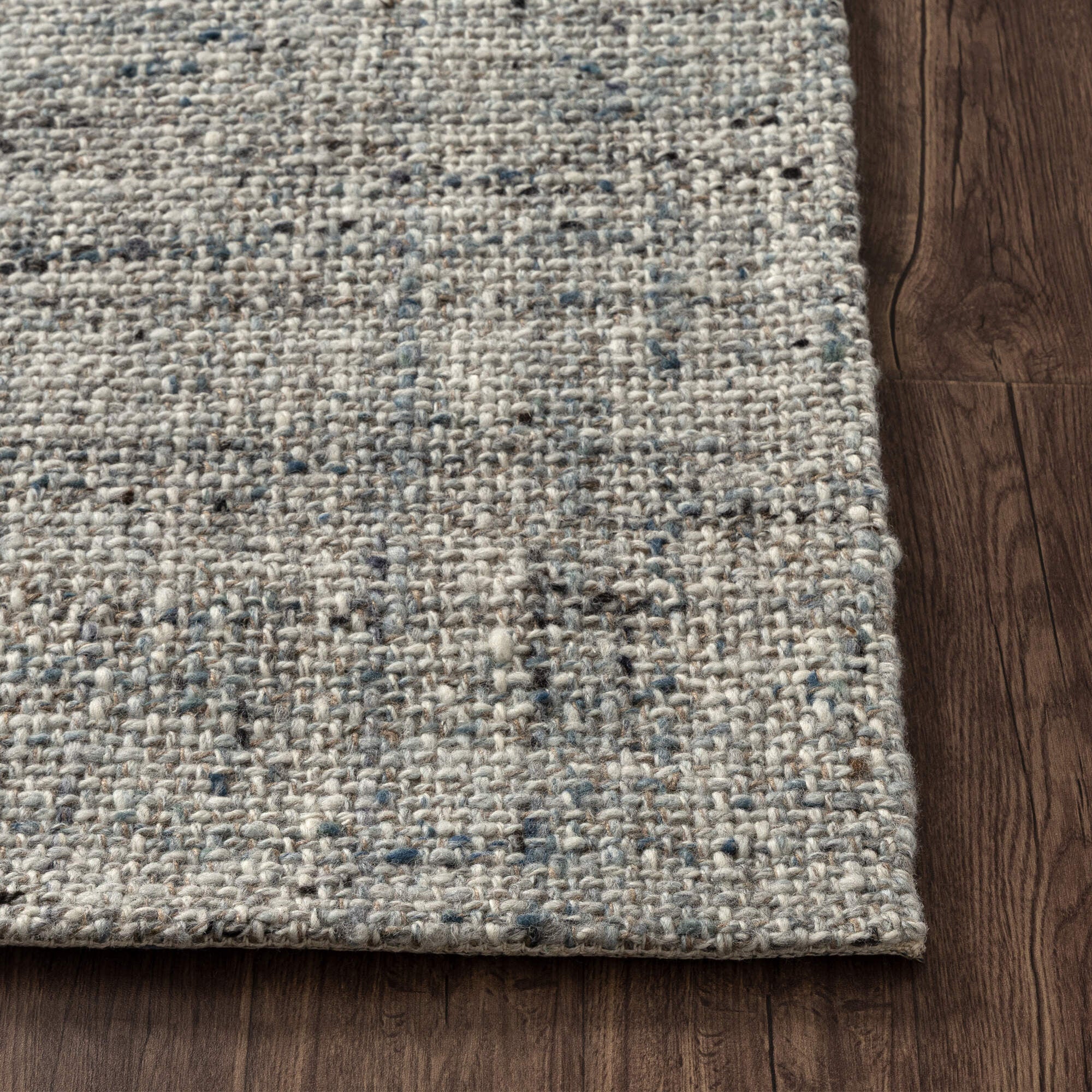 LR Home Charleston Rug — Teal/Ivory