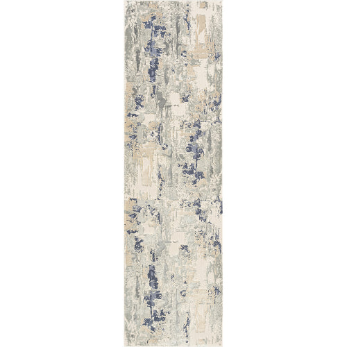 LR Home Cheshire Rug — Blue / Gray