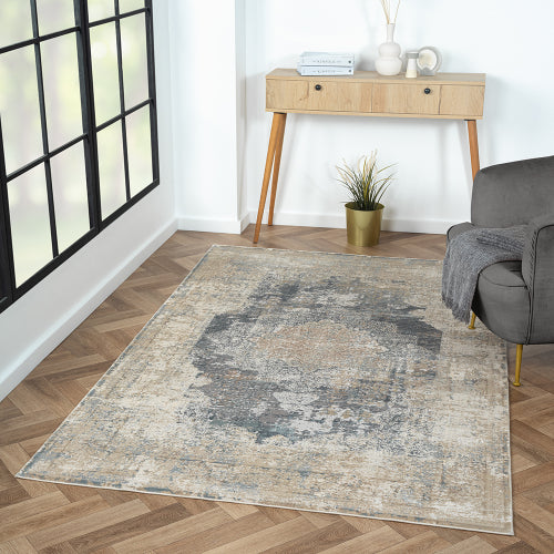 LR Home Cheshire Rug — Ivory / Beige