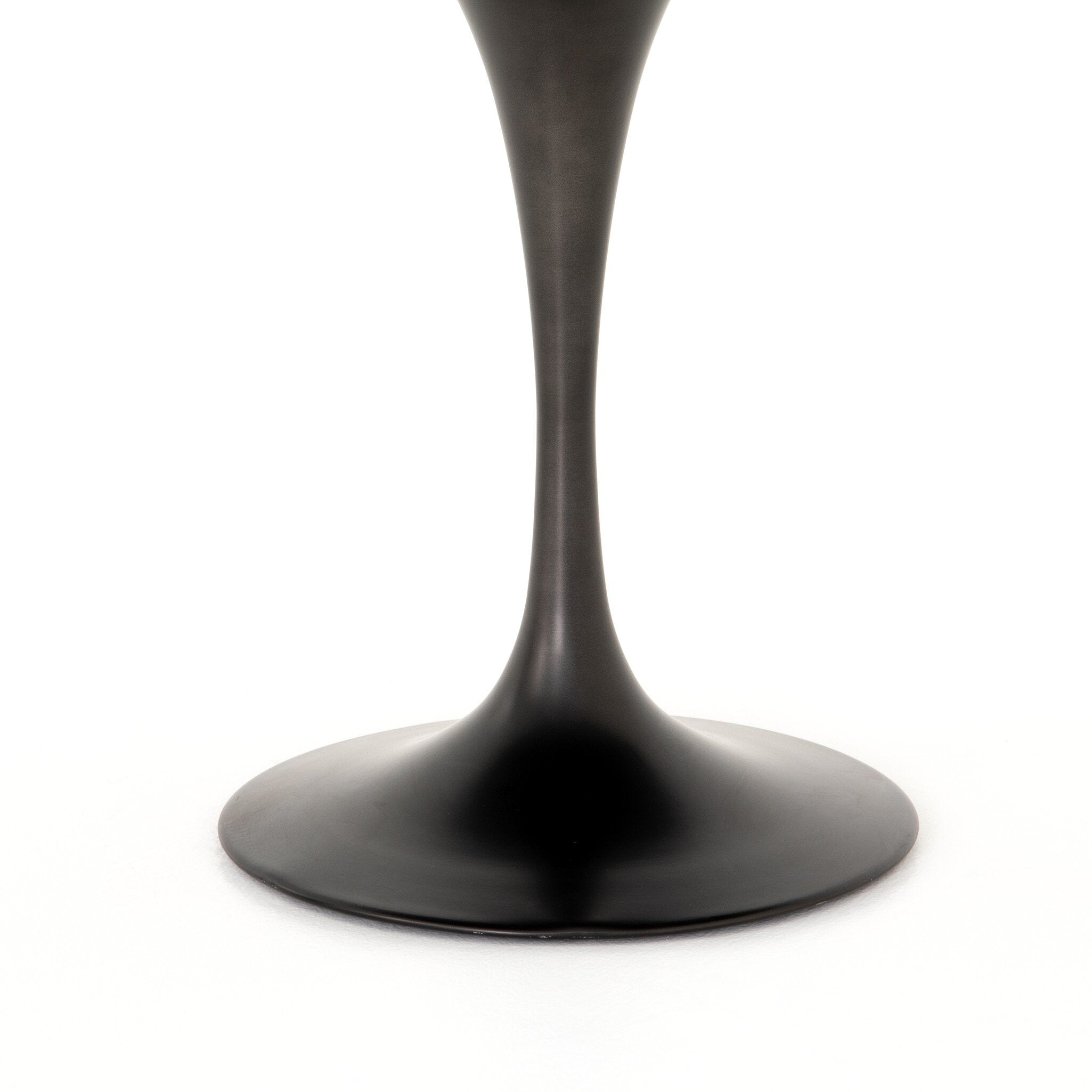 Four Hands Powell Dining Table — Bluestone-Ebony-Dark Rustic Black