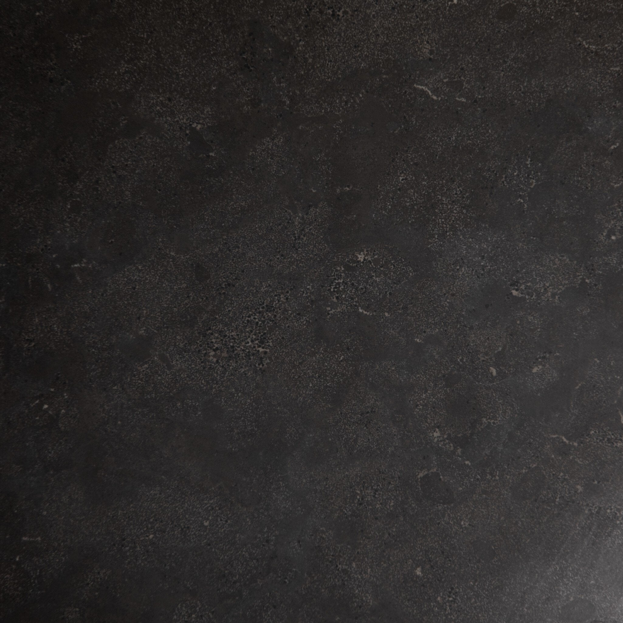 Four Hands Powell Dining Table — Bluestone-Ebony-Dark Rustic Black