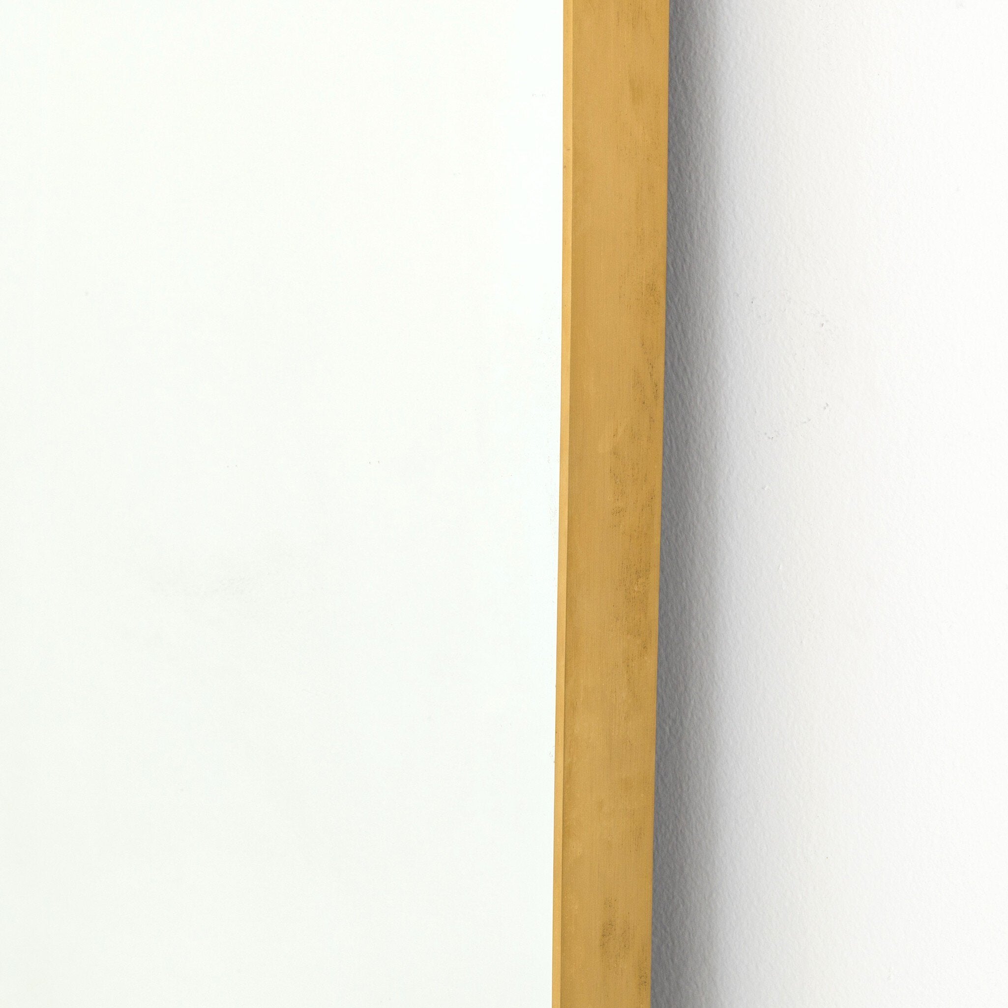 Four Hands Bellvue Floor Mirror — Polished Brass