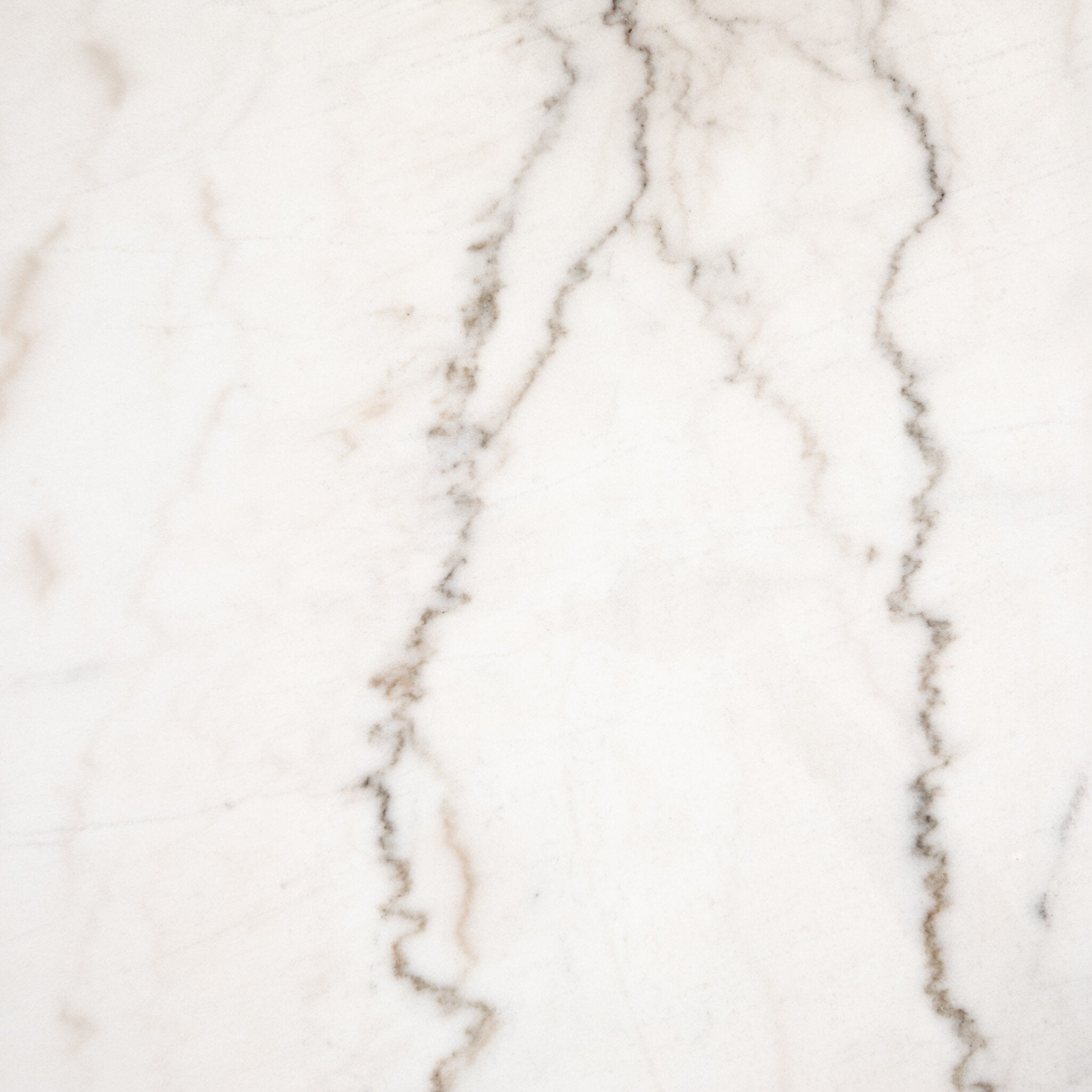 Four Hands Powell Dining Table — White Marble-Weathered Ash-Dark Rustic Black
