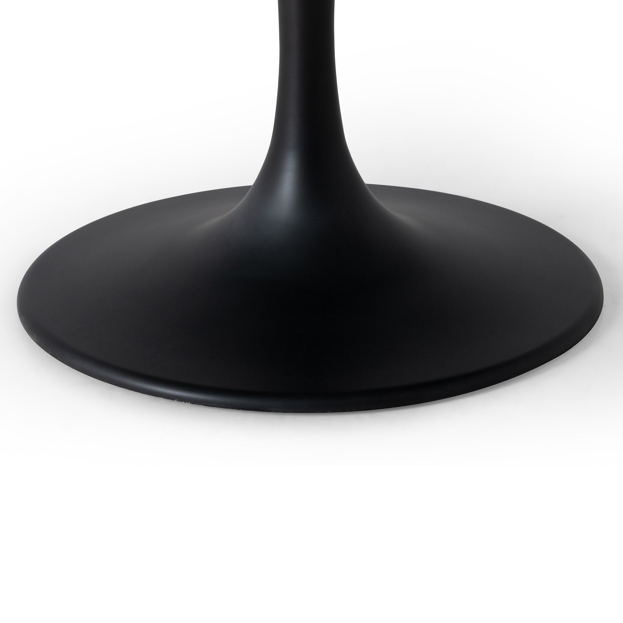 Four Hands Powell Dining Table — Bluestone-Ebony-Dark Rustic Black