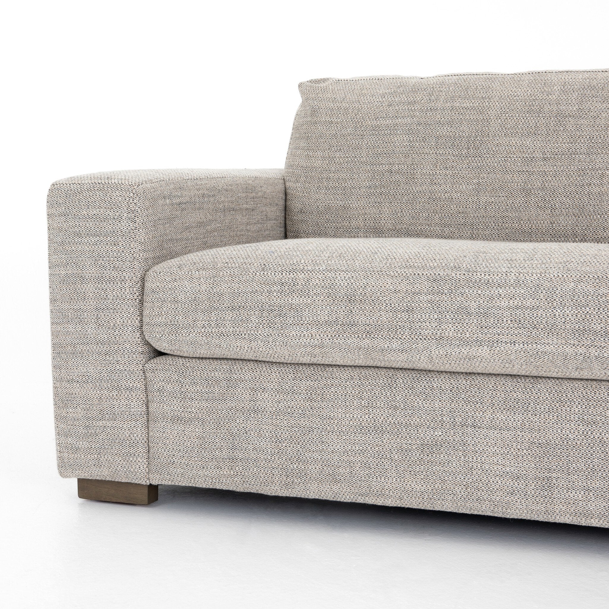 Four Hands Boone Sofa — Thames Coal-Washed Espresso