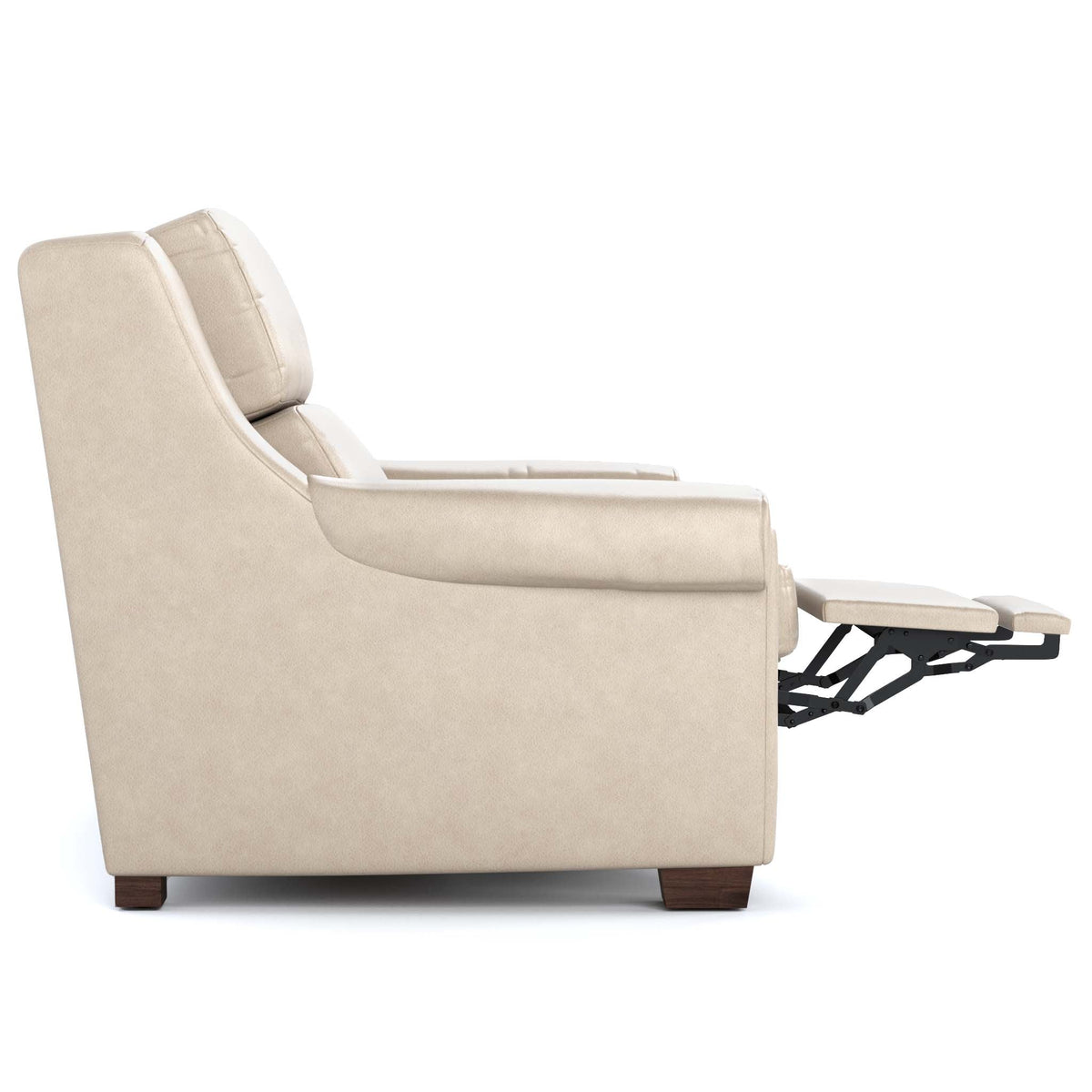 Stickley Chester Power Motion Collection — Sofa, Sorrento Moonshine, side reclined