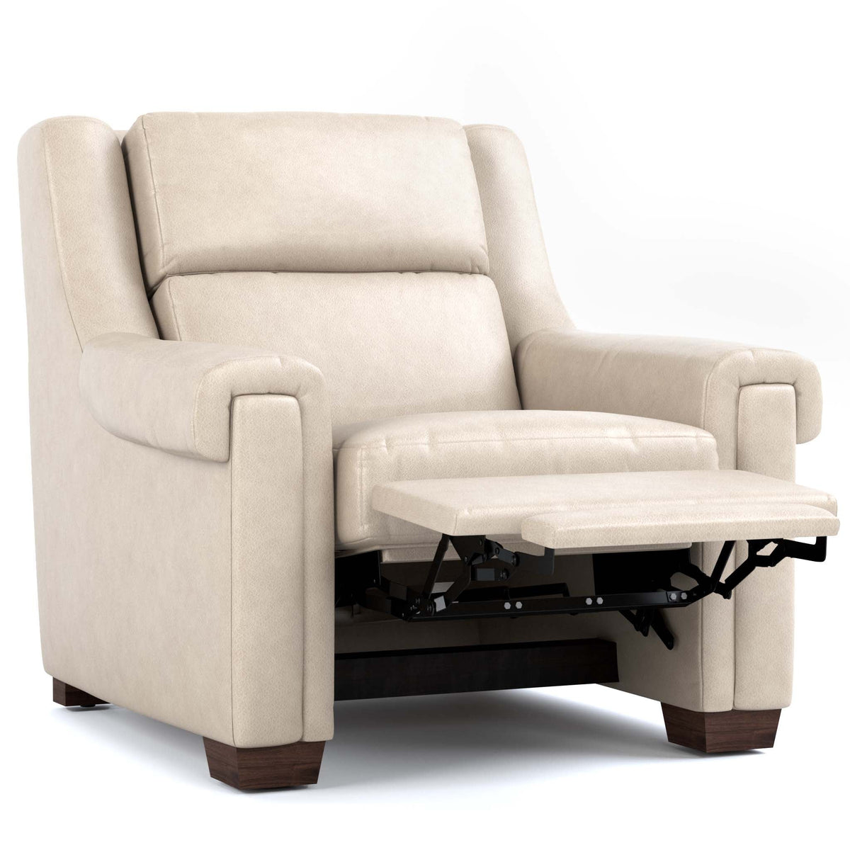 Stickley Chester Power Motion Collection — Wall Recliner, Sorrento Moonshine, reclined