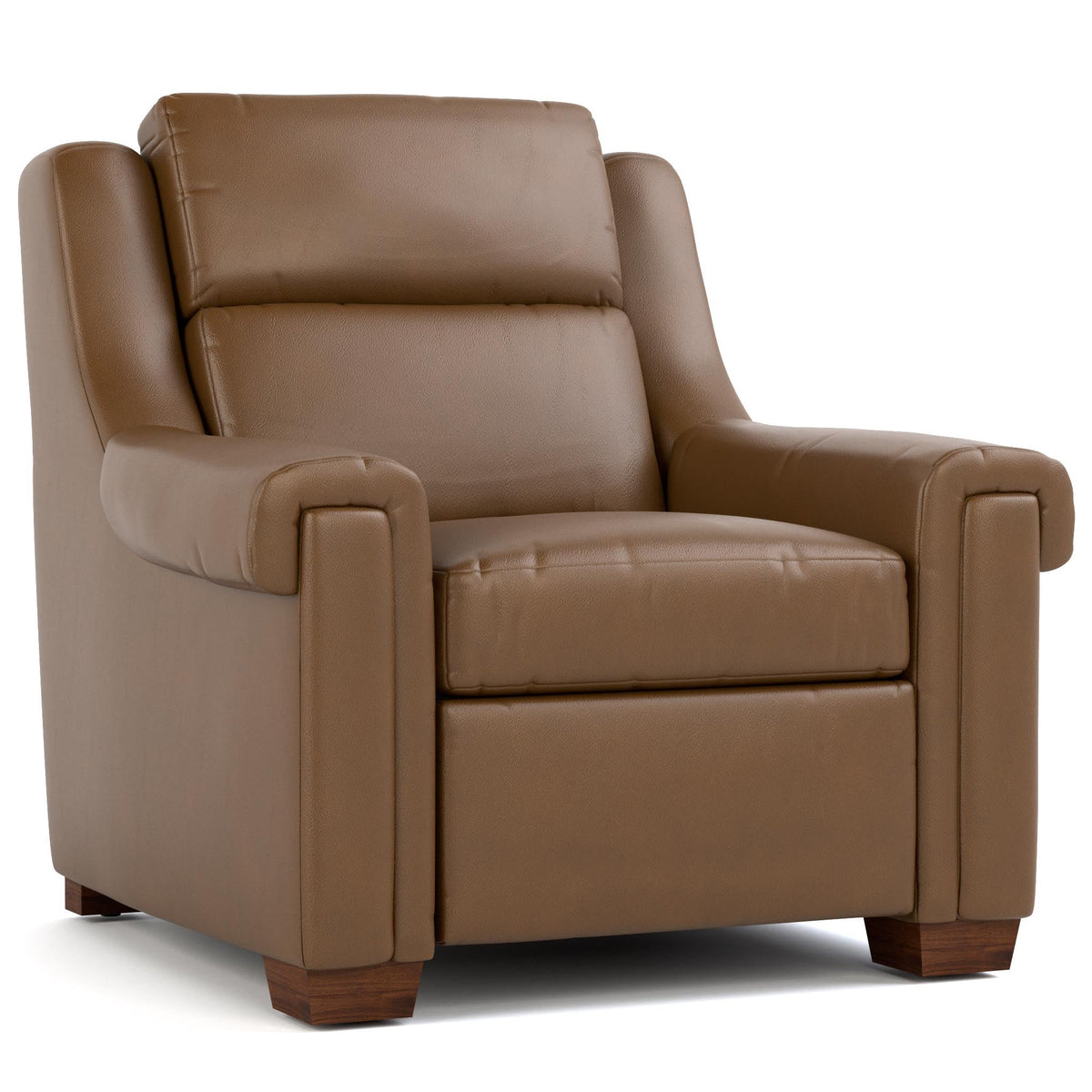 Stickley Chester Power Motion Collection — Wall Recliner, Sorrento Walnut, angle
