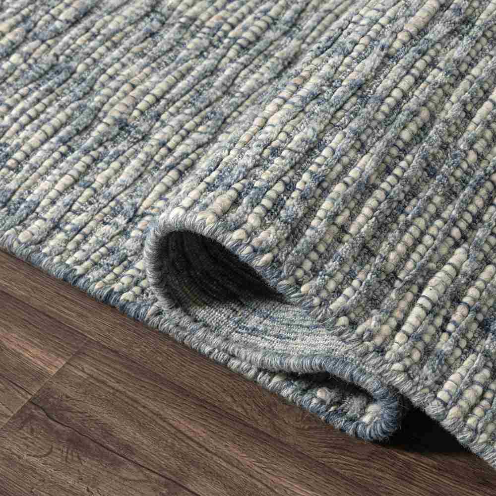 LR Home Cortez Rug — Blue / Ivory