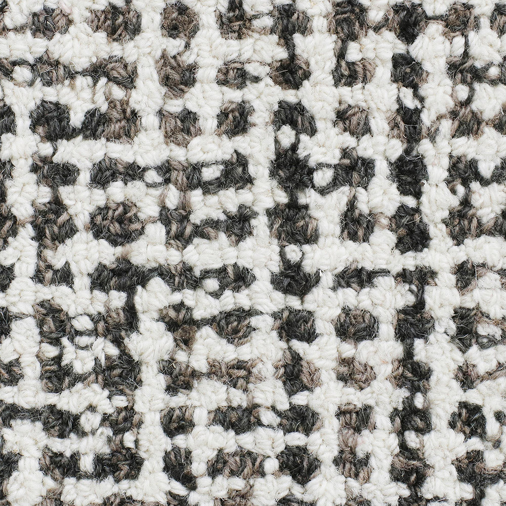 LR Home Criss Cross Rug — Gray