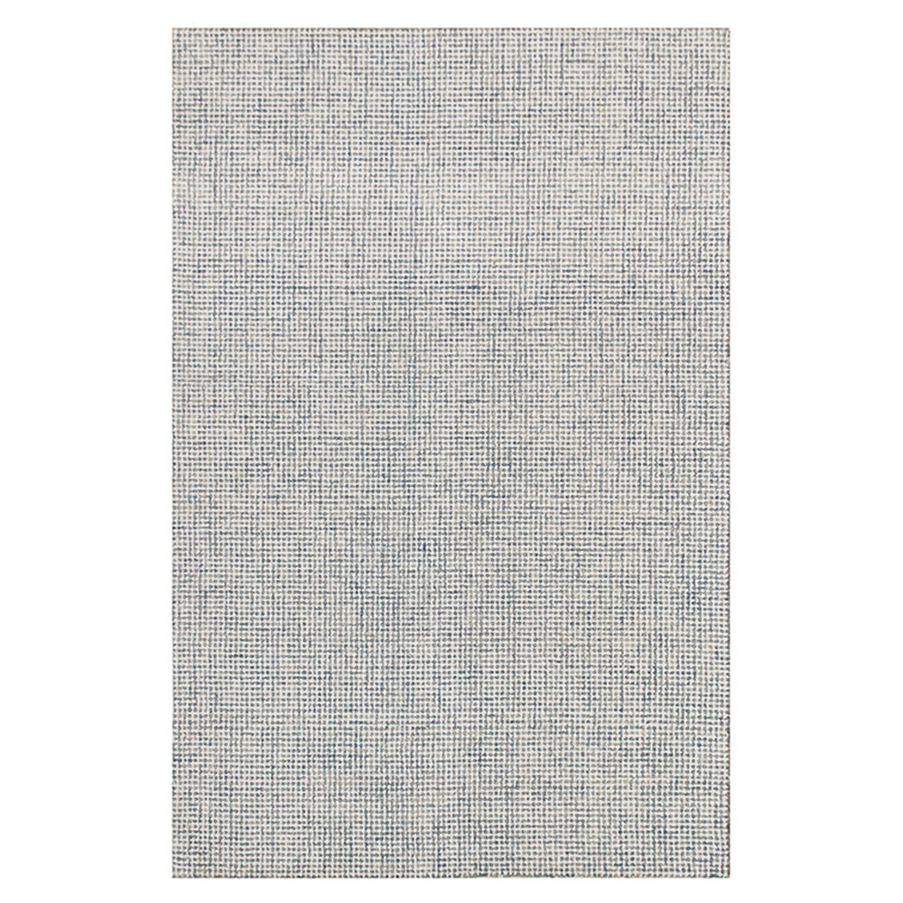 LR Home Criss Cross Rug — Ivory/Stone Blue