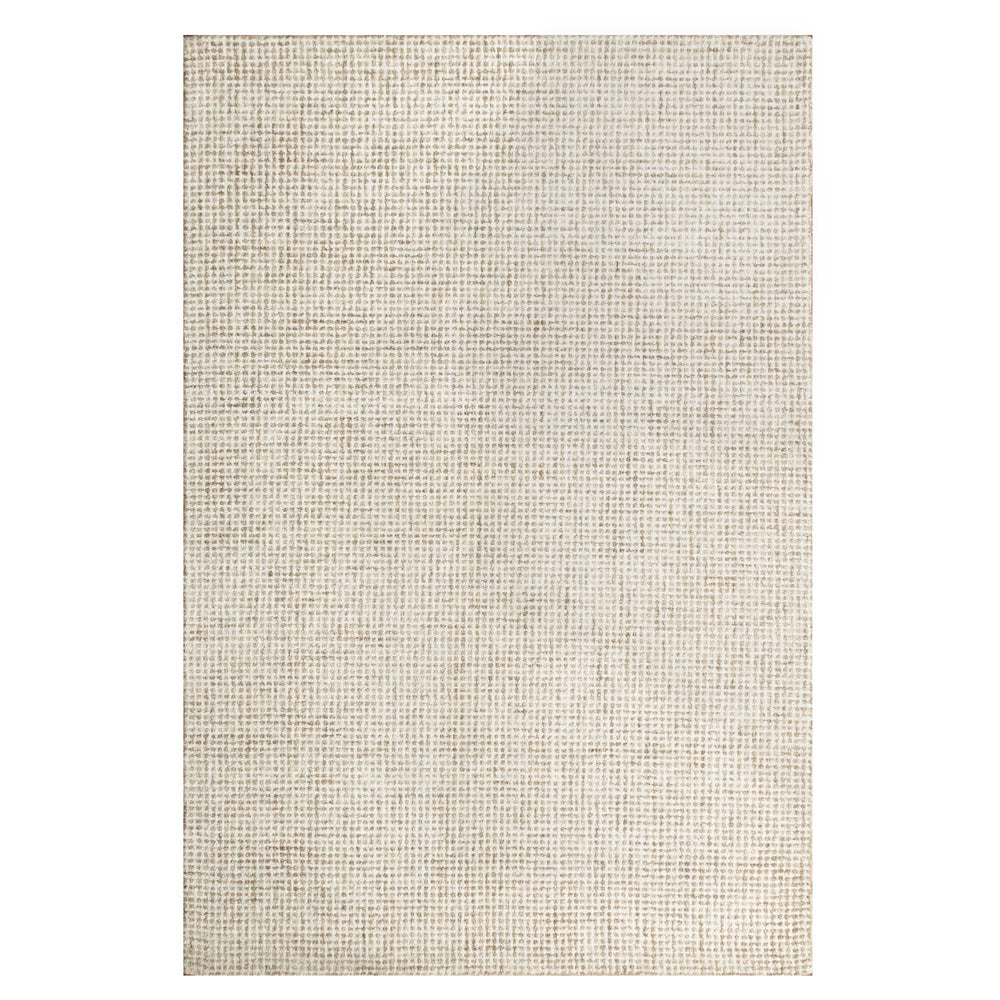 LR Home Criss Cross Rug — Beige