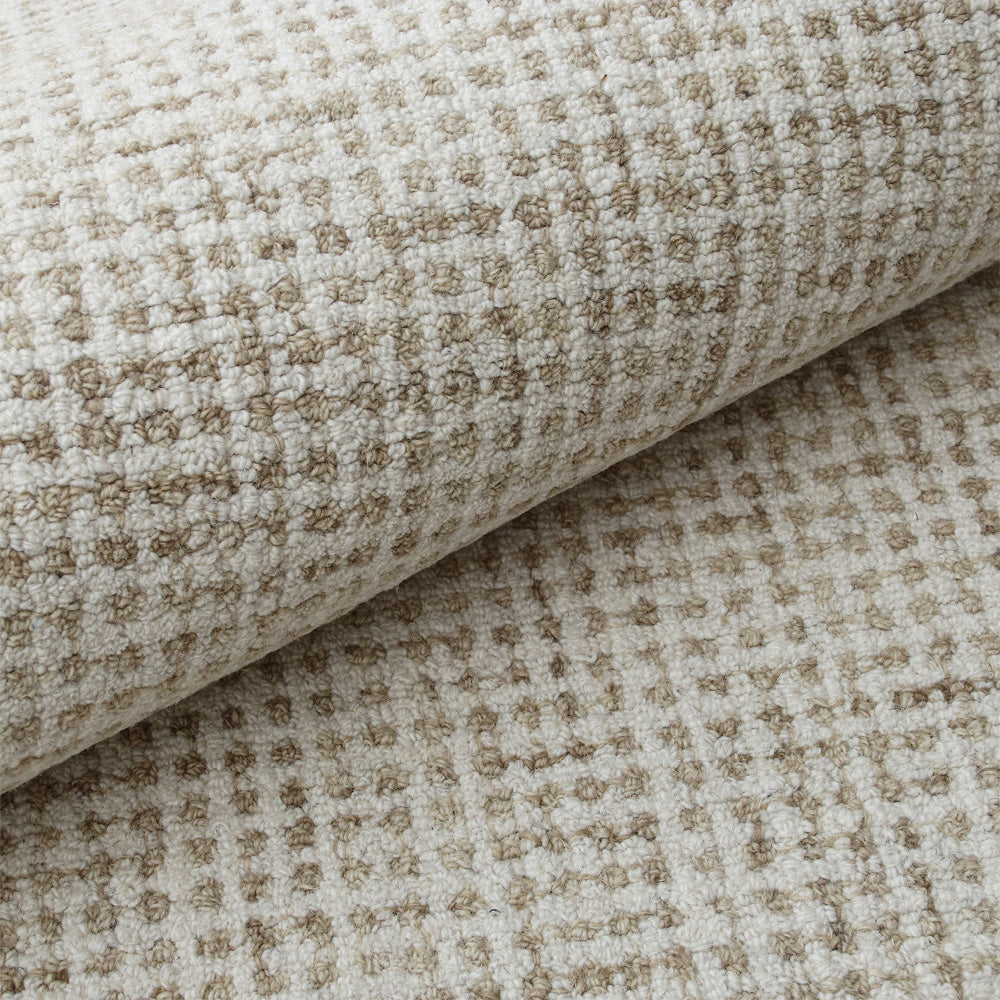 LR Home Criss Cross Rug — Beige