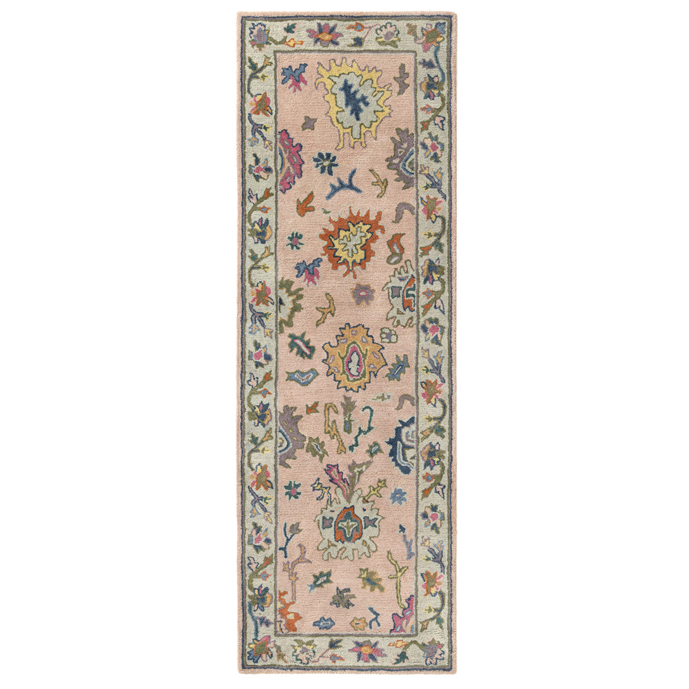 LR Home Elize Rug — PINK / MULTI