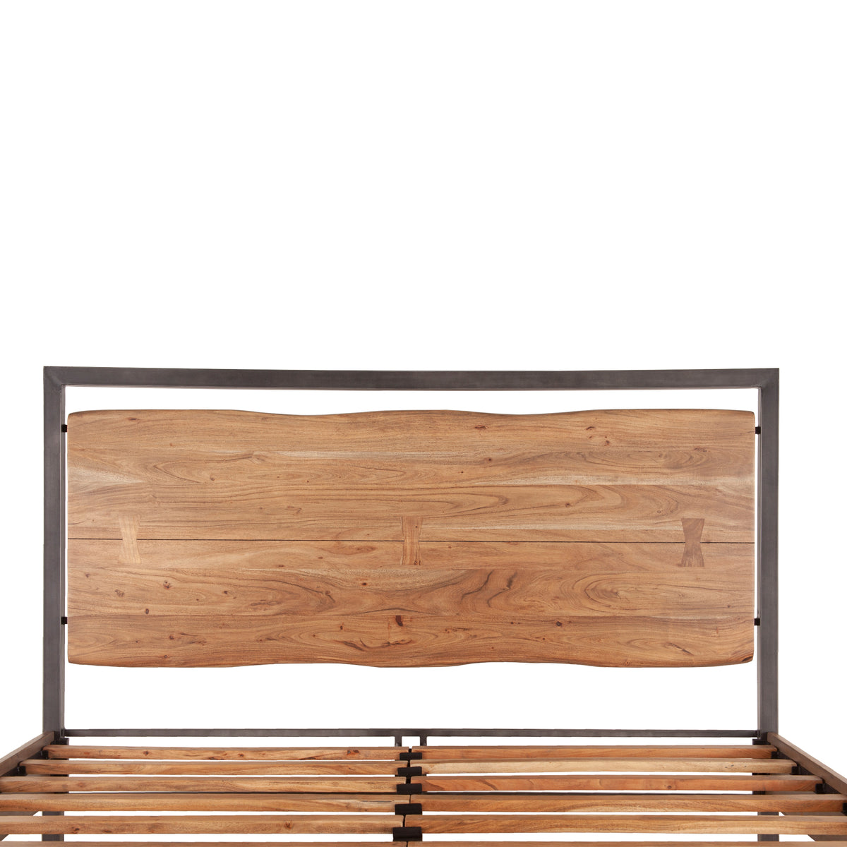 Home Trends & Design Aspen Bed — Smoked Acacia