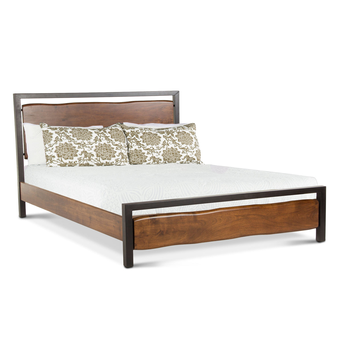 Home Trends & Design Aspen Bed — Walnut