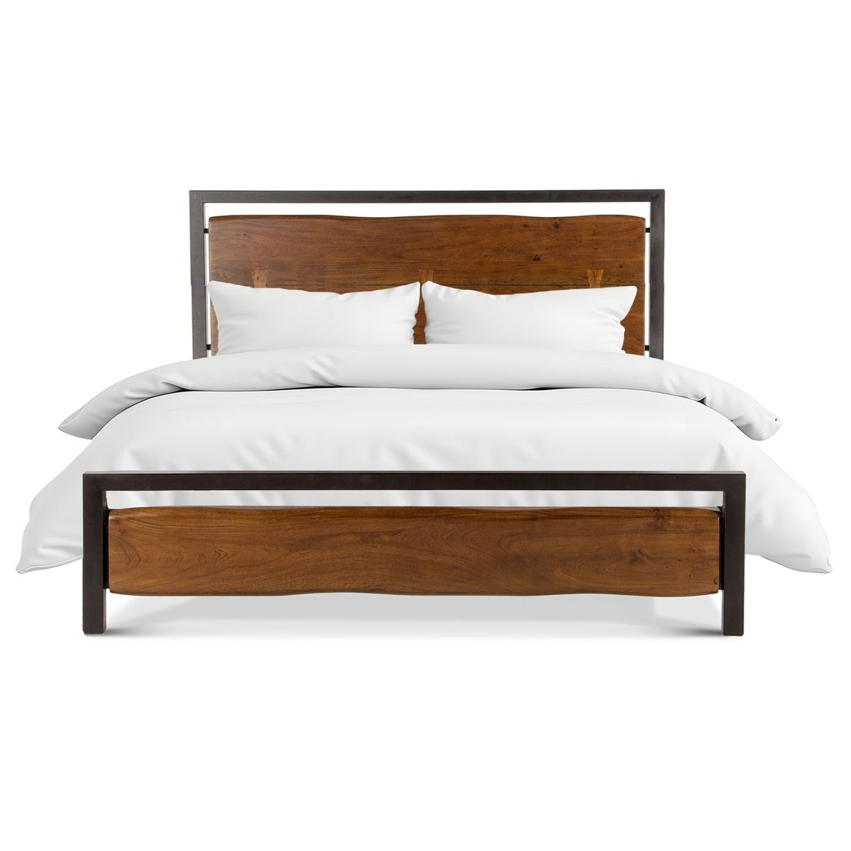Home Trends & Design Aspen Bed — Walnut