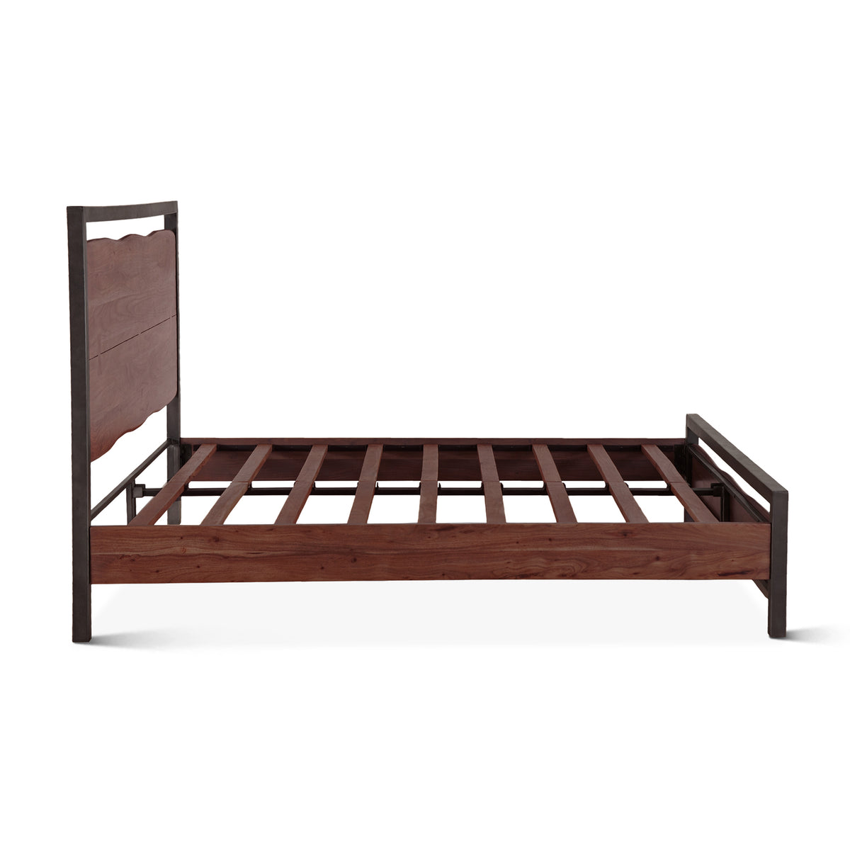 Home Trends & Design Aspen Bed — Walnut
