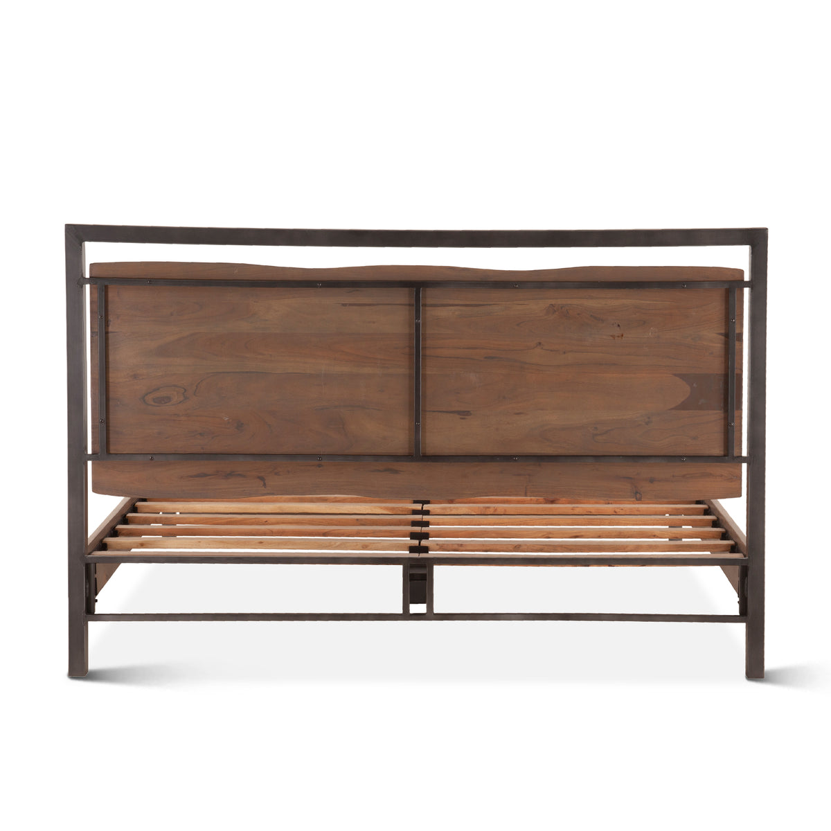 Home Trends & Design Aspen Bed — Smoked Acacia