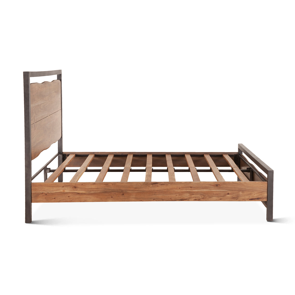 Home Trends & Design Aspen Bed — Smoked Acacia