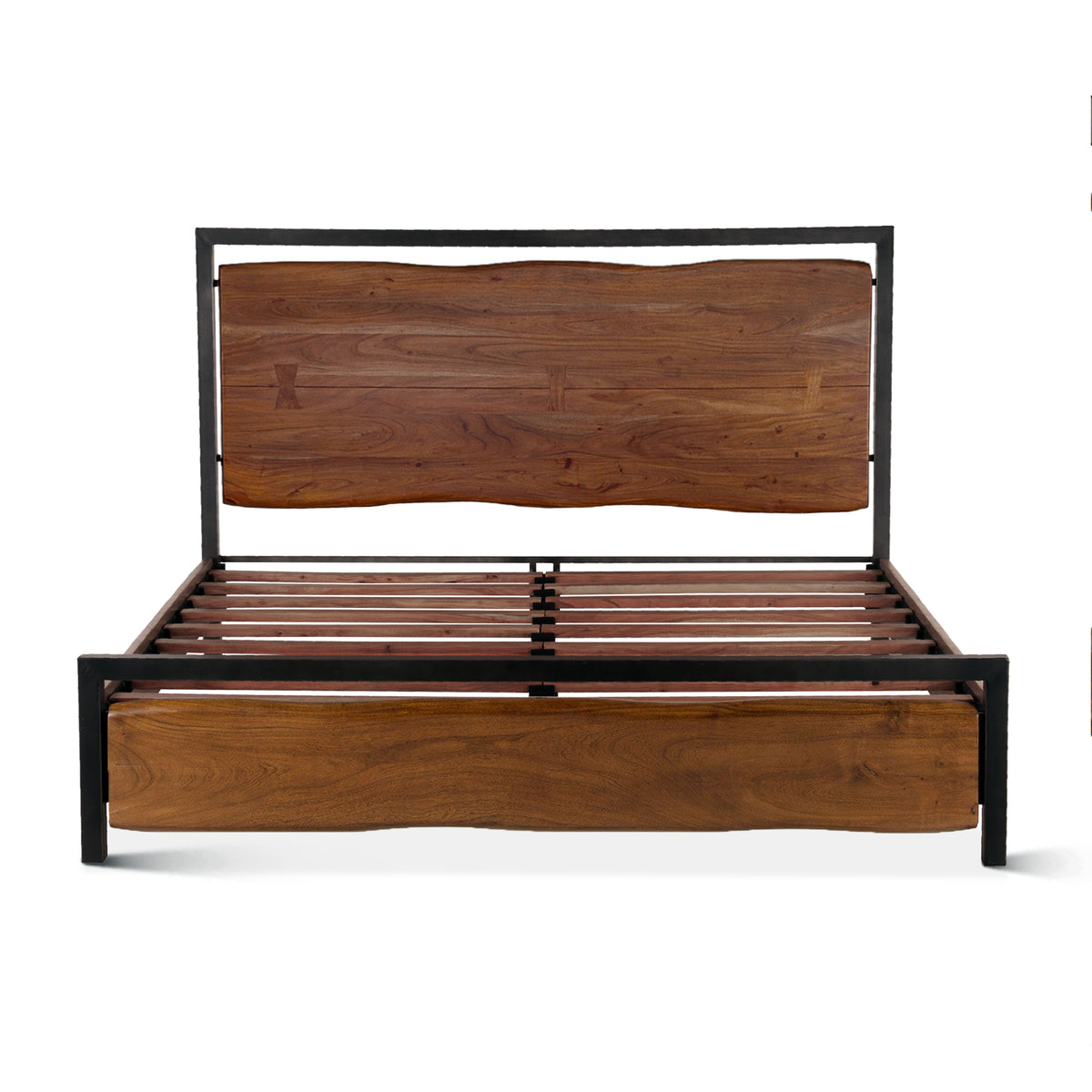 Home Trends & Design Aspen Bed — Walnut
