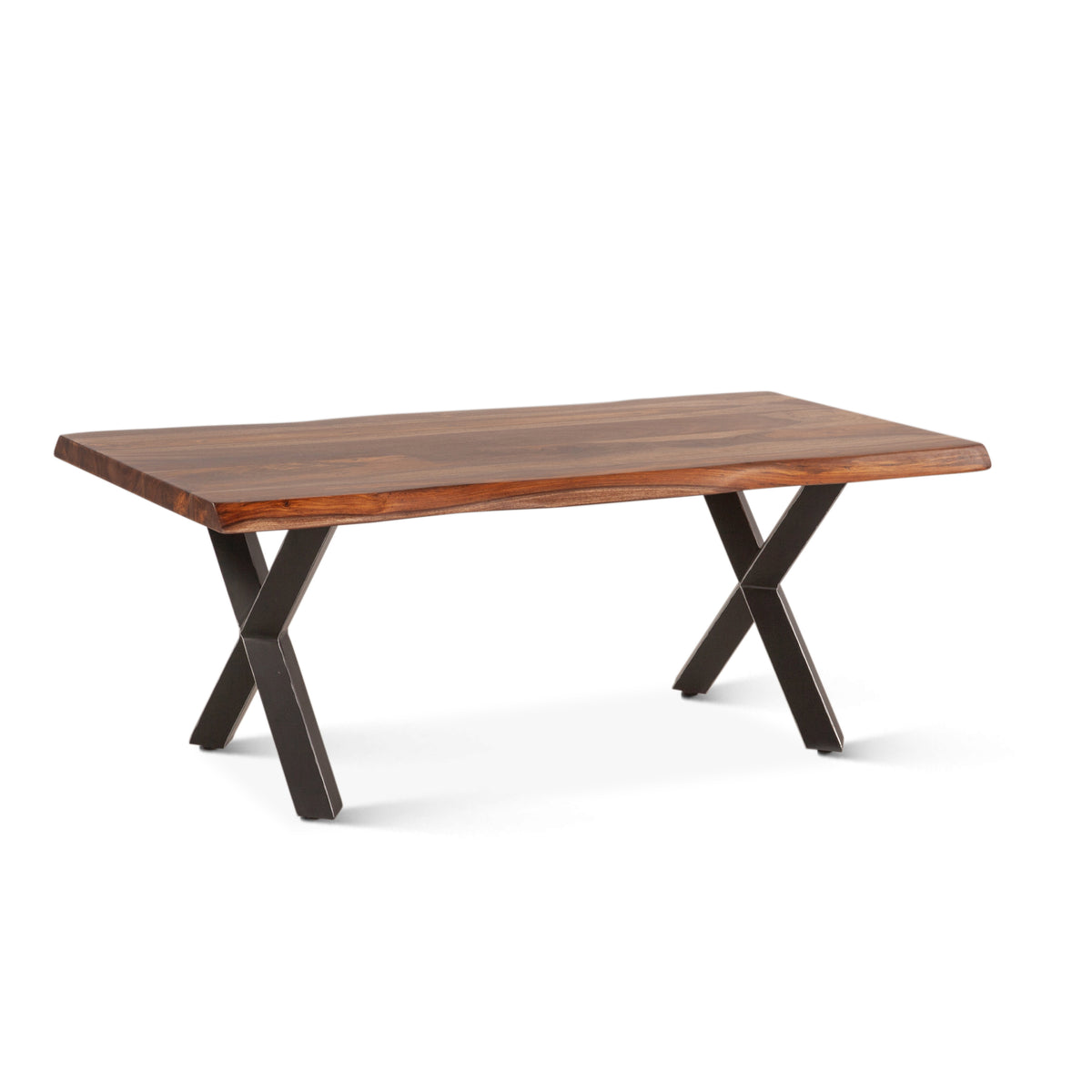 Home Trends & Design Brisbane 46" Coffee Table — Natural Sheesham