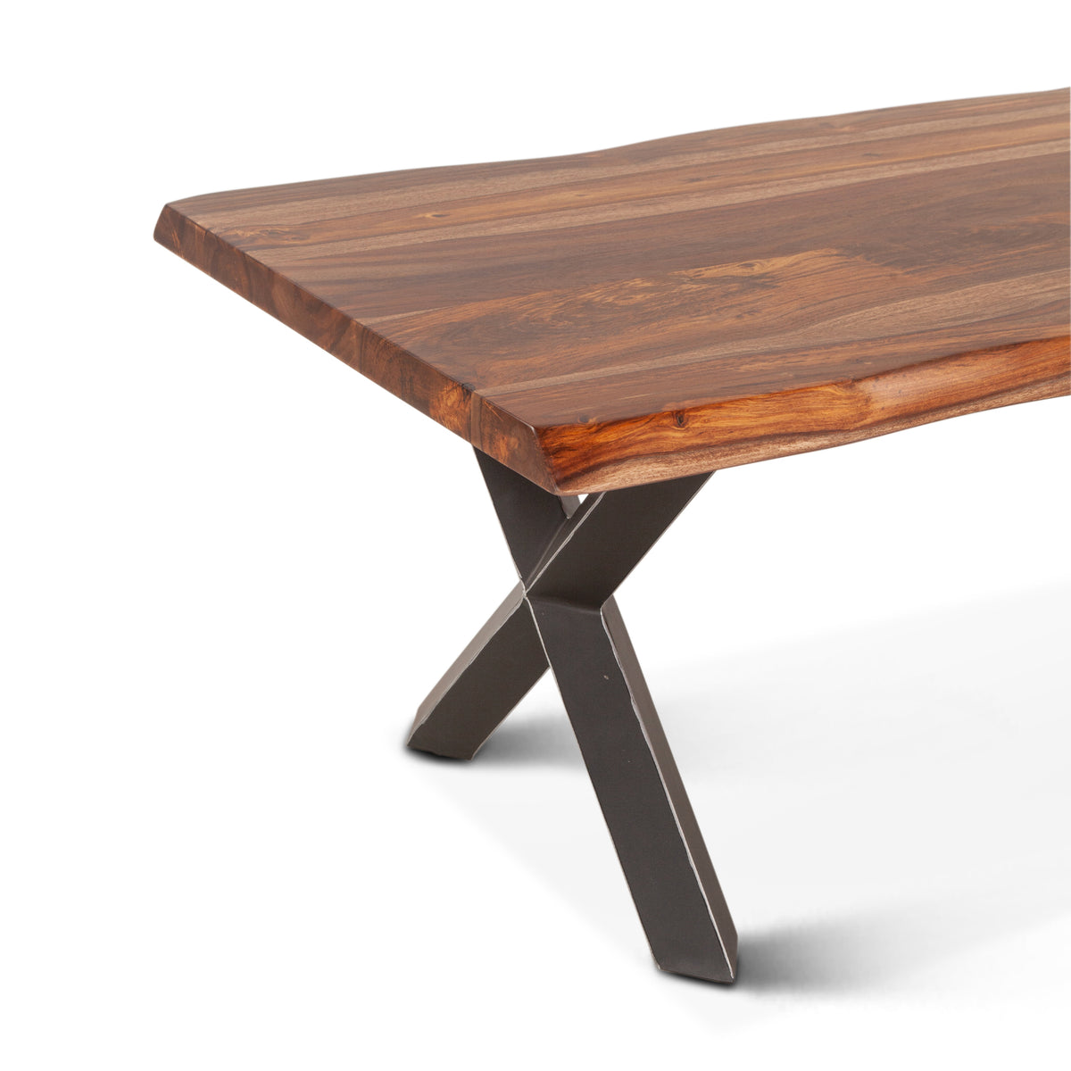 Home Trends & Design Brisbane 46" Coffee Table — Natural Sheesham