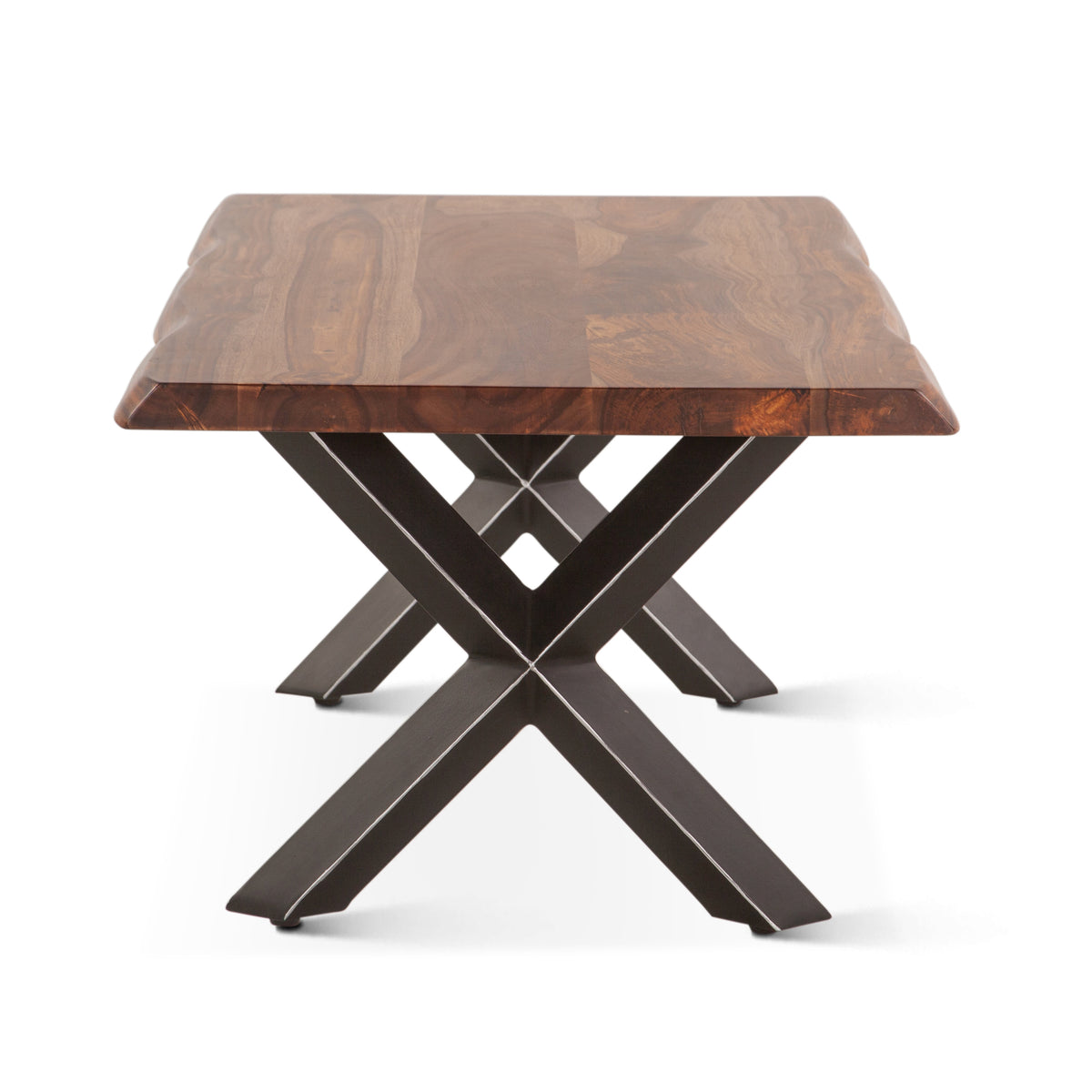 Home Trends & Design Brisbane 46" Coffee Table — Natural Sheesham