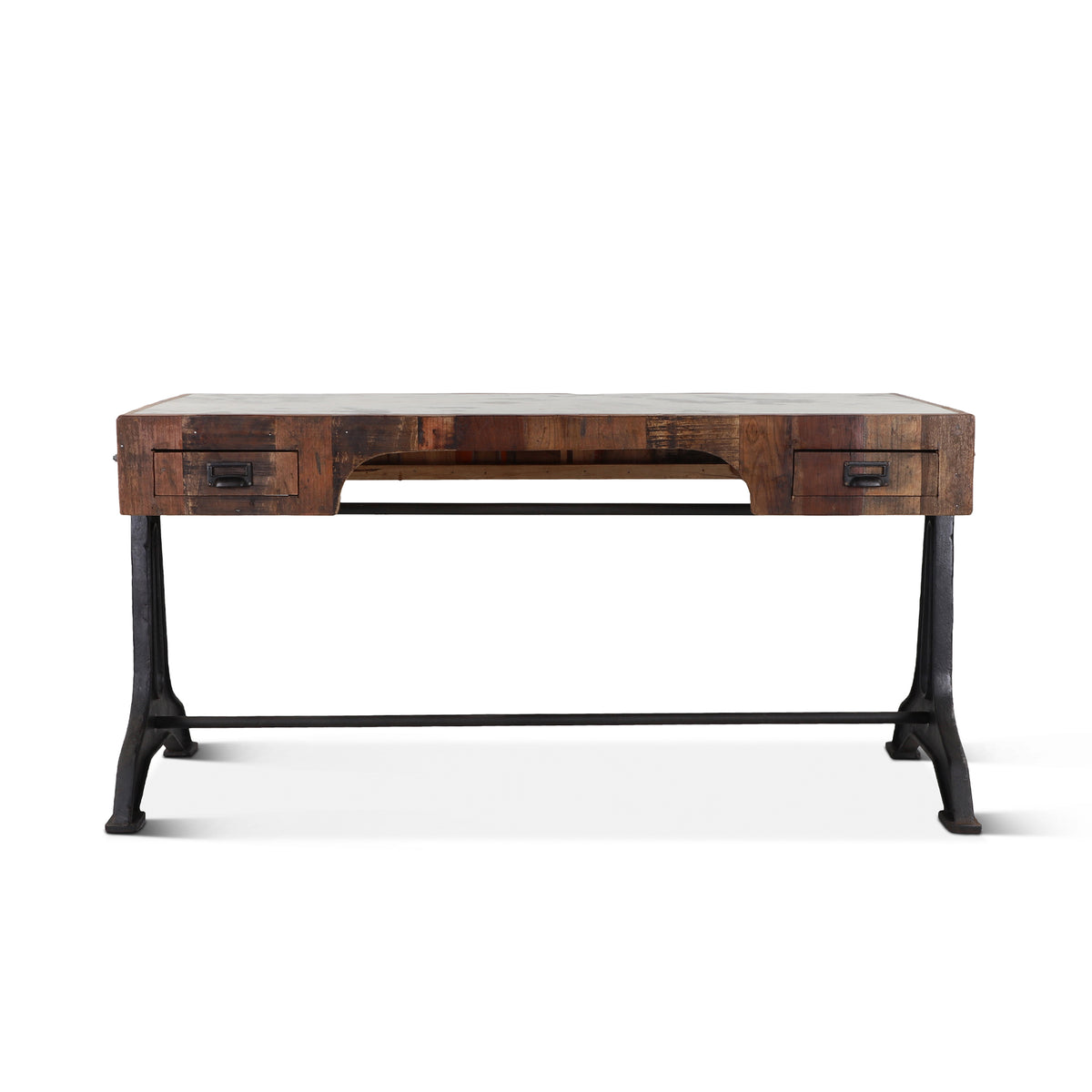 Home Trends Direct Bowery 63" Marble Office Desk — Natural