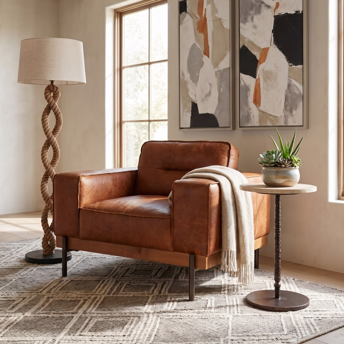 Home Trends Direct Detroit 10" Side Table
