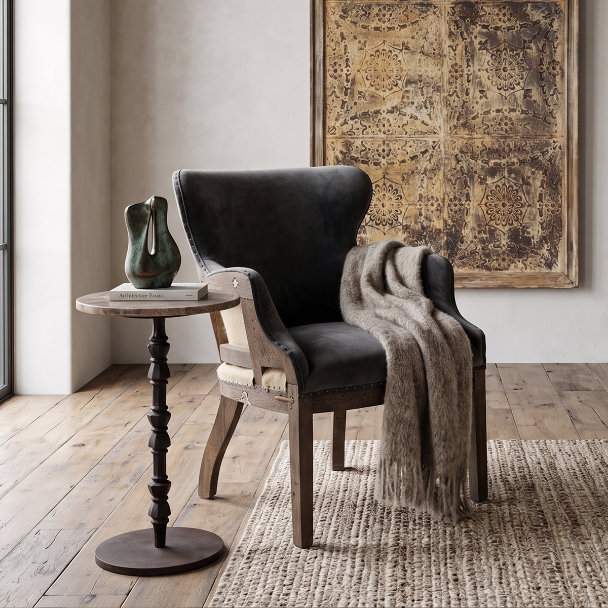Home Trends Direct Detroit 12" Side Table