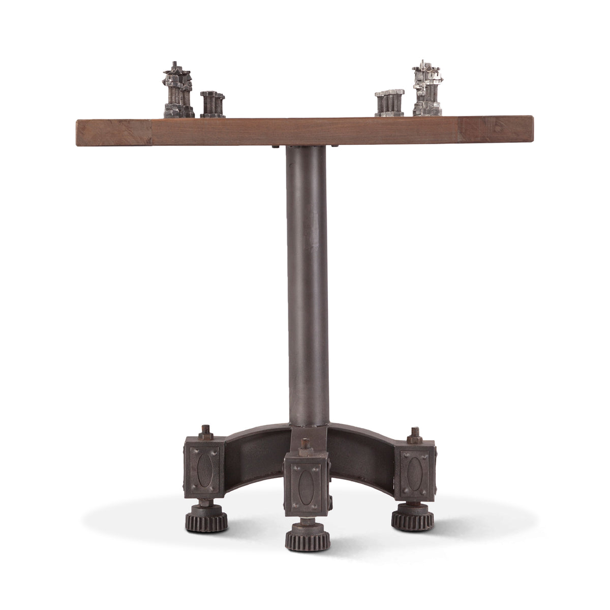 Home Trends & Design Eiffel 30" Chess Bistro Table — Natural